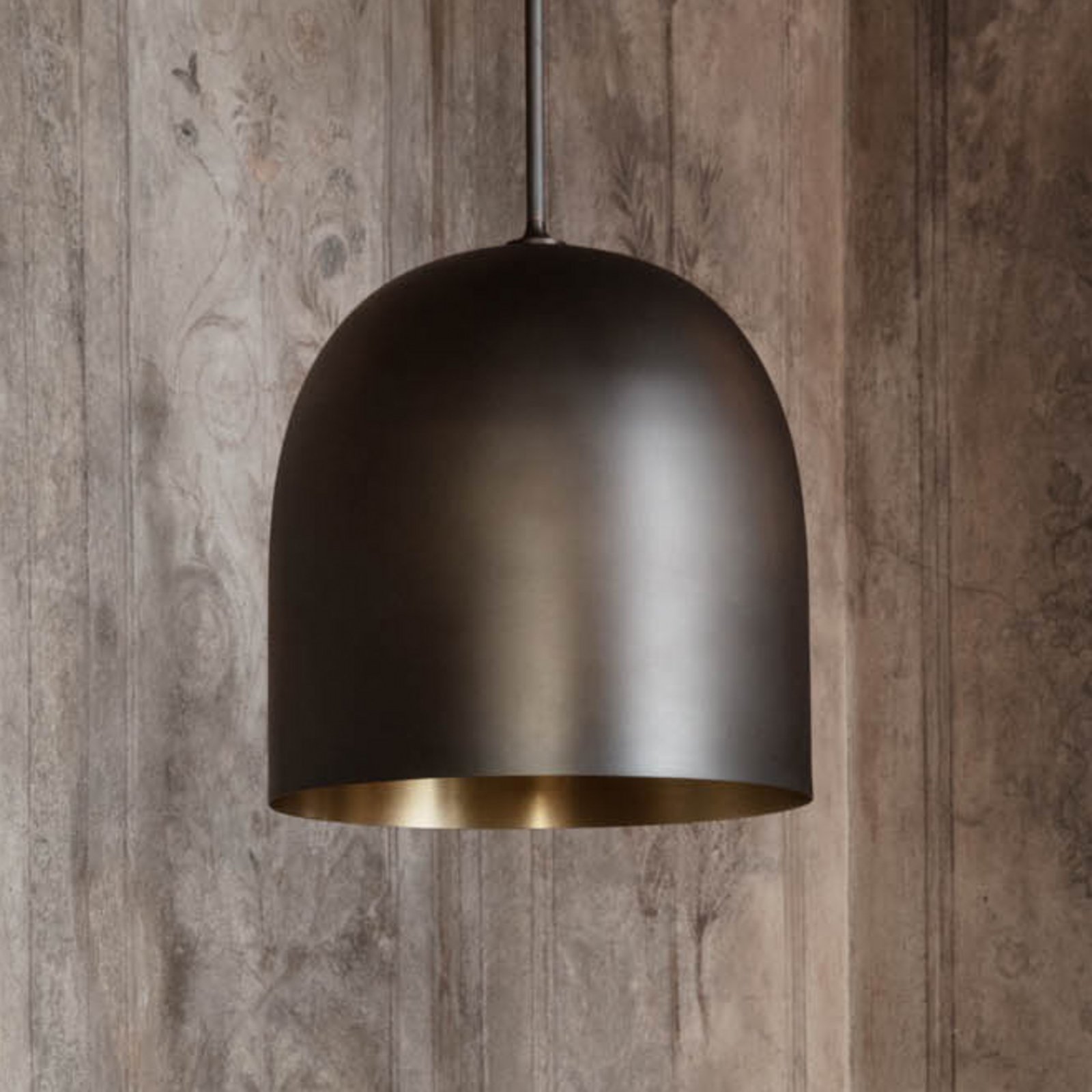 GUBI Howard Hängeleuchte gunmetal