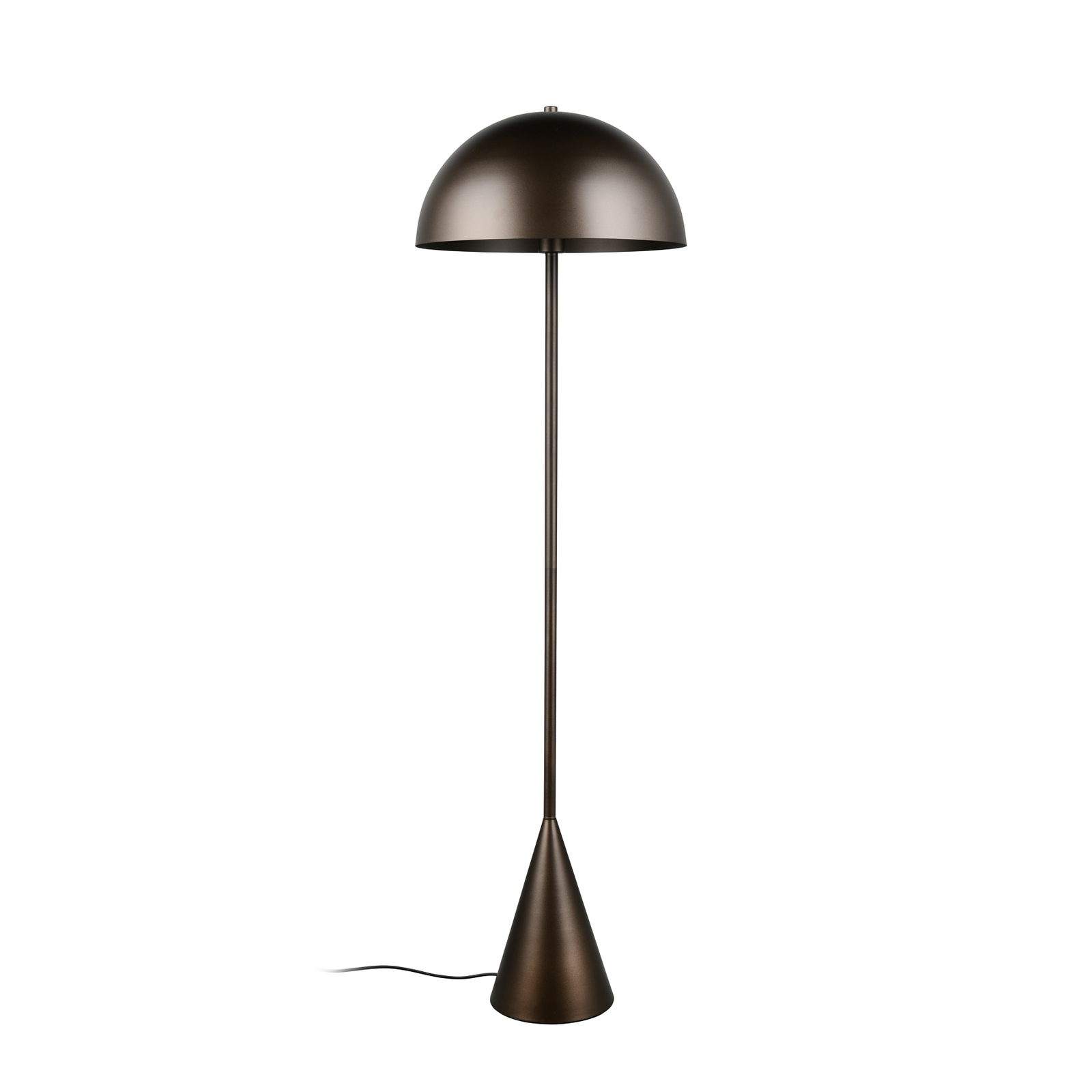 Stāvlampa „Alfie“, platīna krāsā, augstums 130 cm, metāls, E27