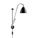 Bestlite BL5 Zidna lampa Ø16 Krom/Crna - GUBI