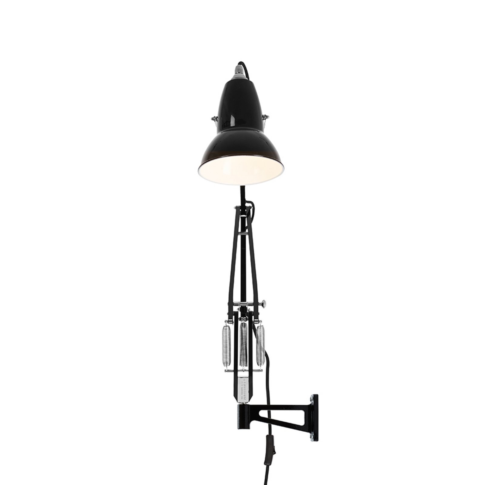 Original 1227 Aplique de Pared con Soportes Jet Negro - Anglepoise