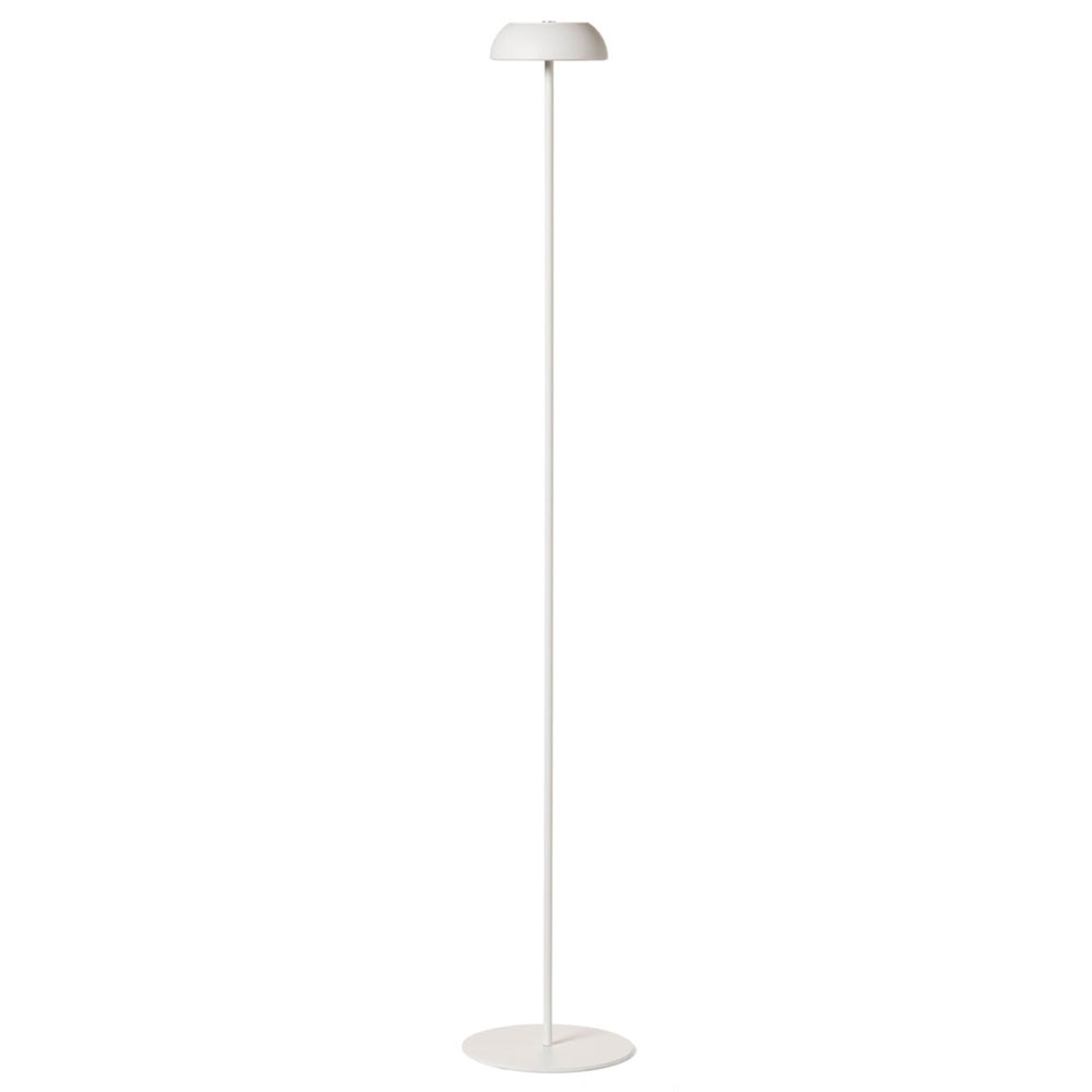 Designerska lampa stojąca LED Axolight Float, biała