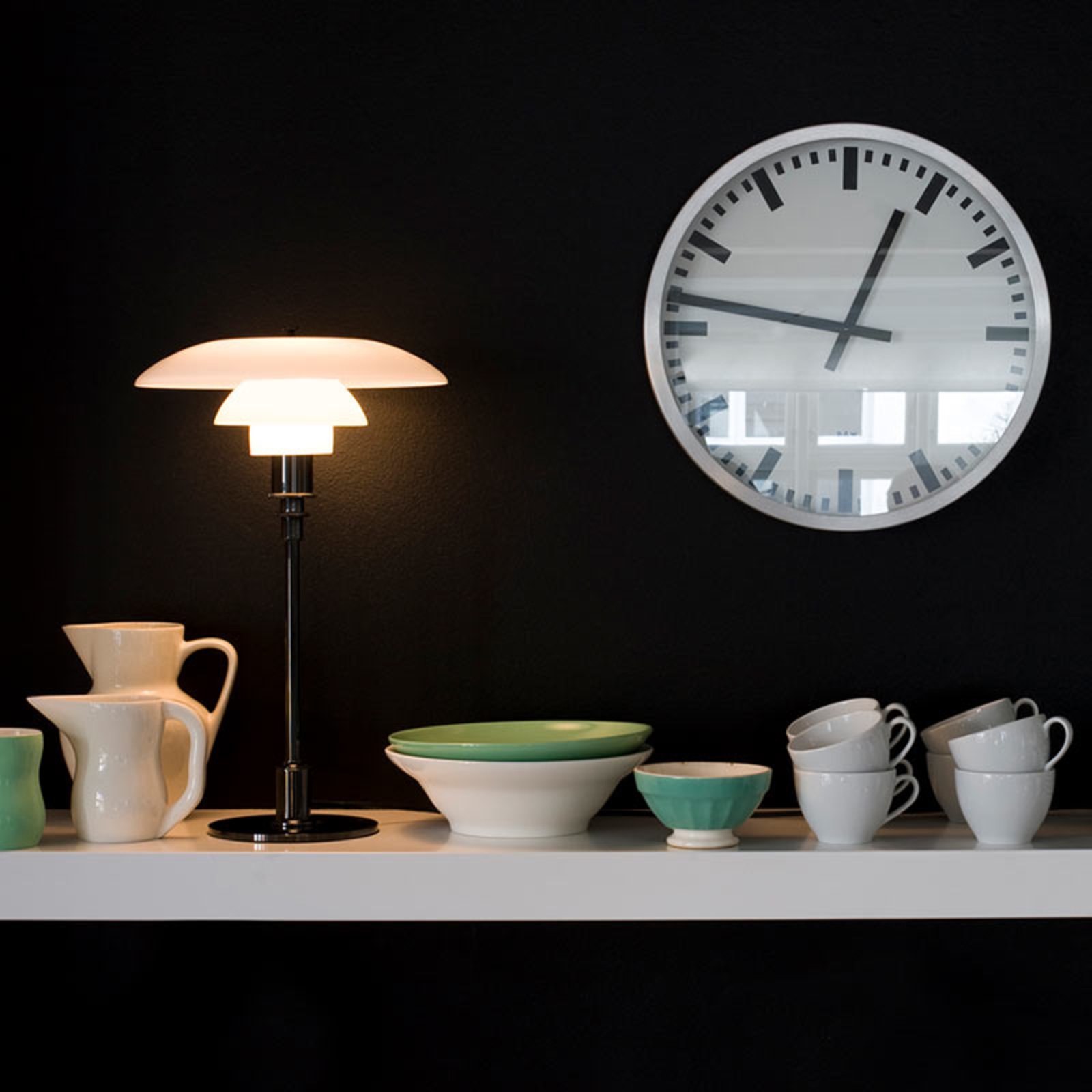 PH 3/2 Tafellamp Zwart Gemetaliseerd - Louis Poulsen