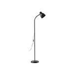 Tebbi Floor Lamp Black - Lindby