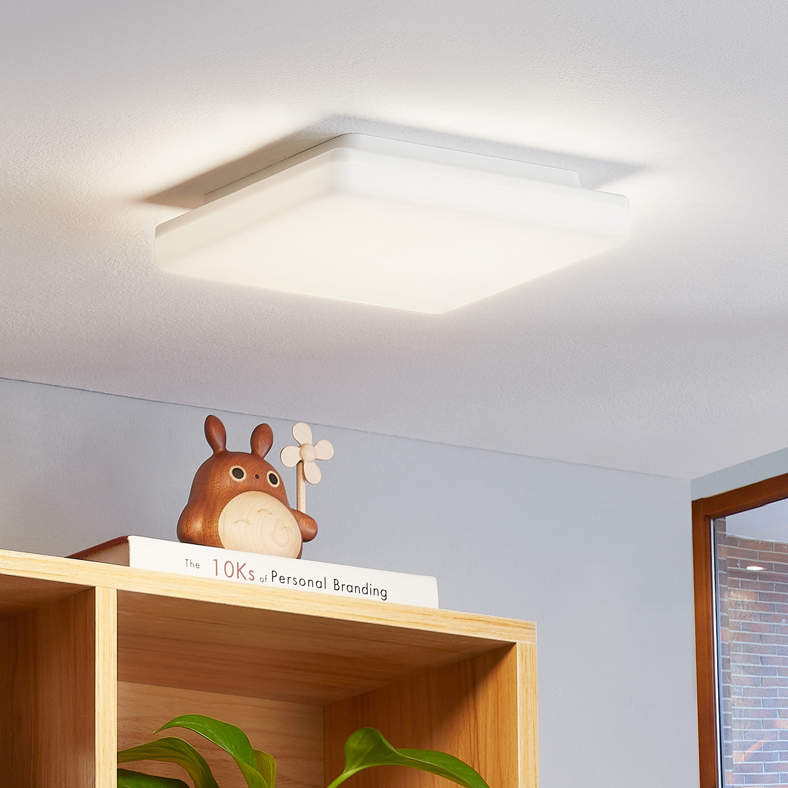 Prios Artin plafonieră LED unghiulară 22 cm