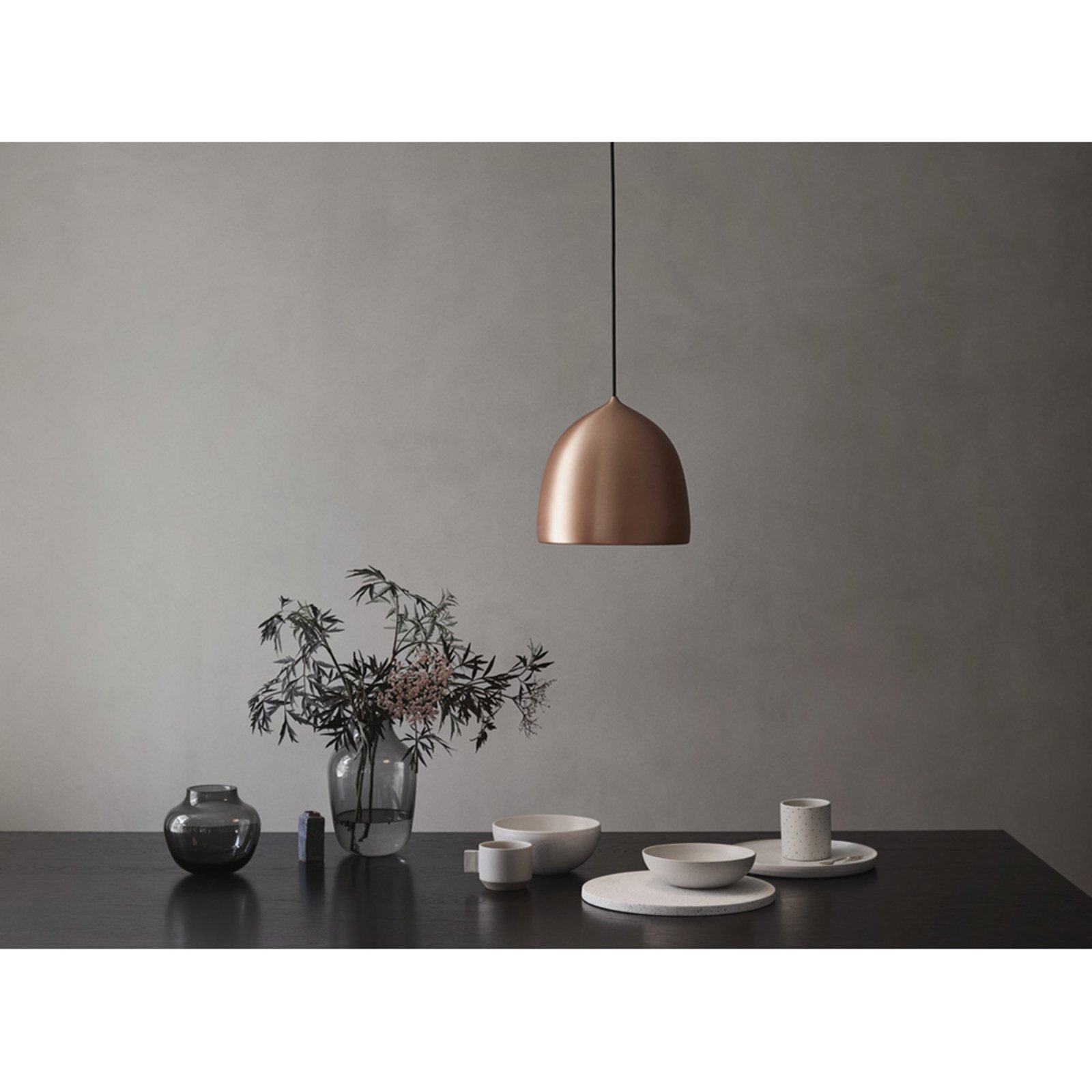 Suspence P1.5 Lustră Pendul Light Grey - Fritz Hansen