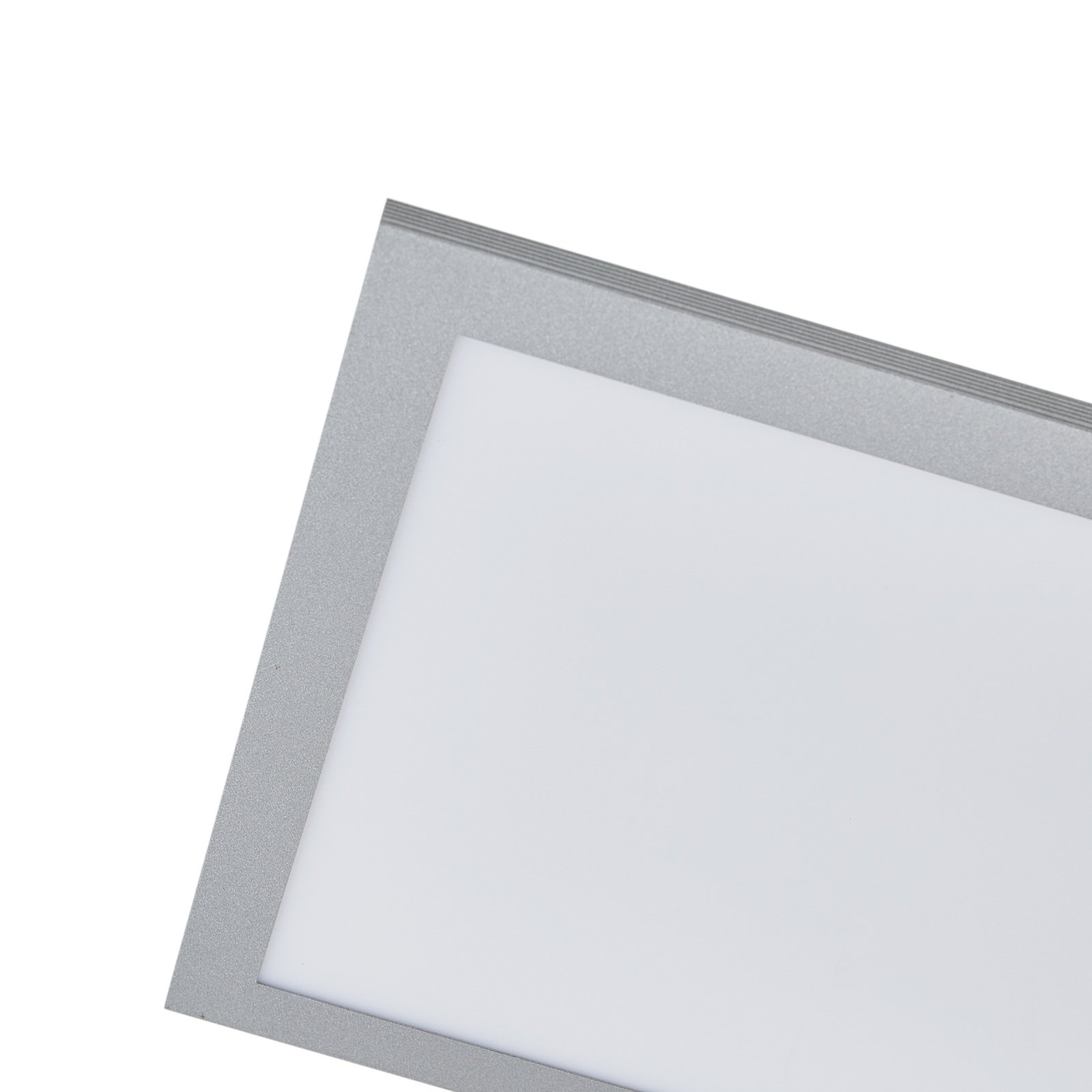 Arcchio LED paneel Lyndra, 80 cm, zilver, aluminium, dimbaar, CCT