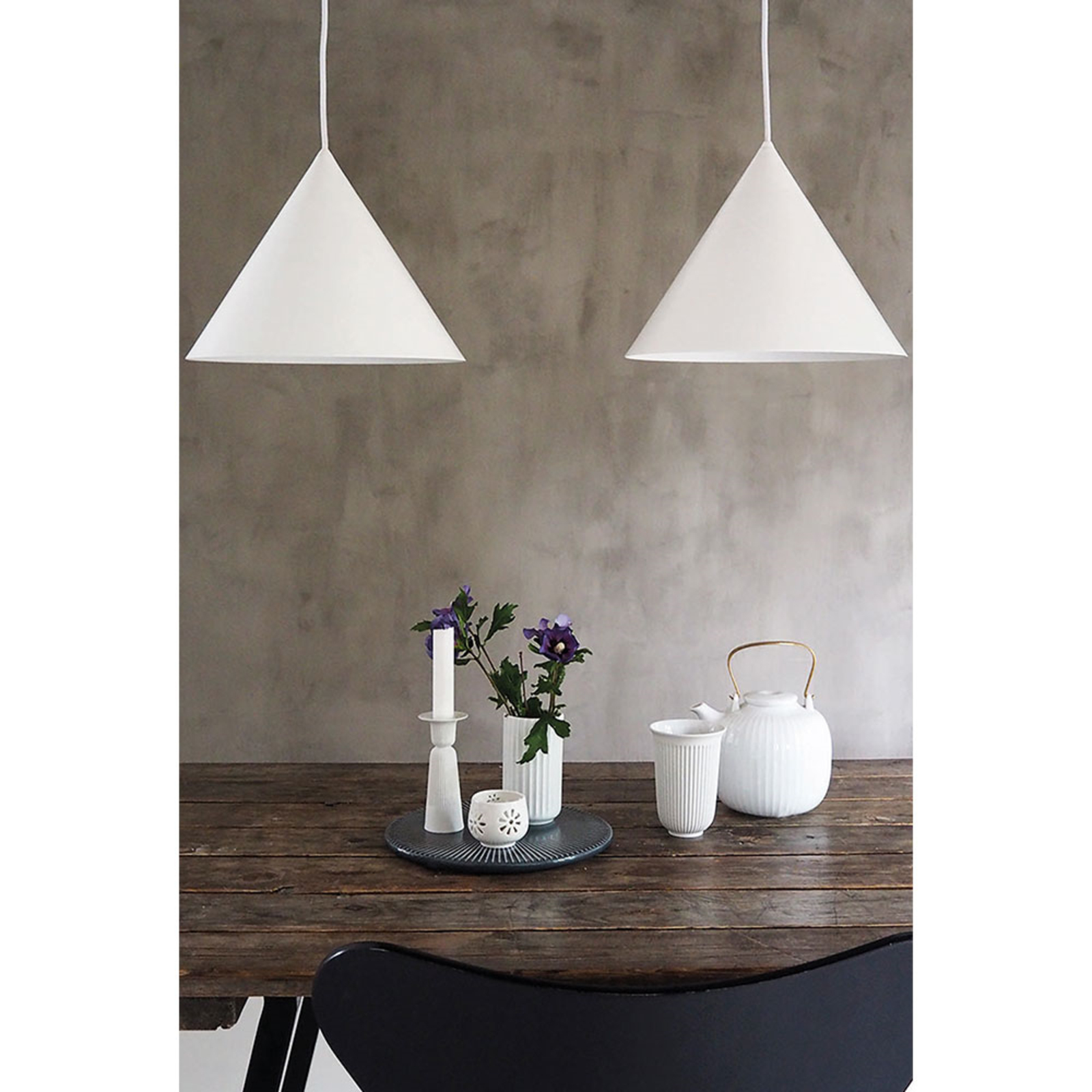 Benjamin Pendant Matte White - Frandsen