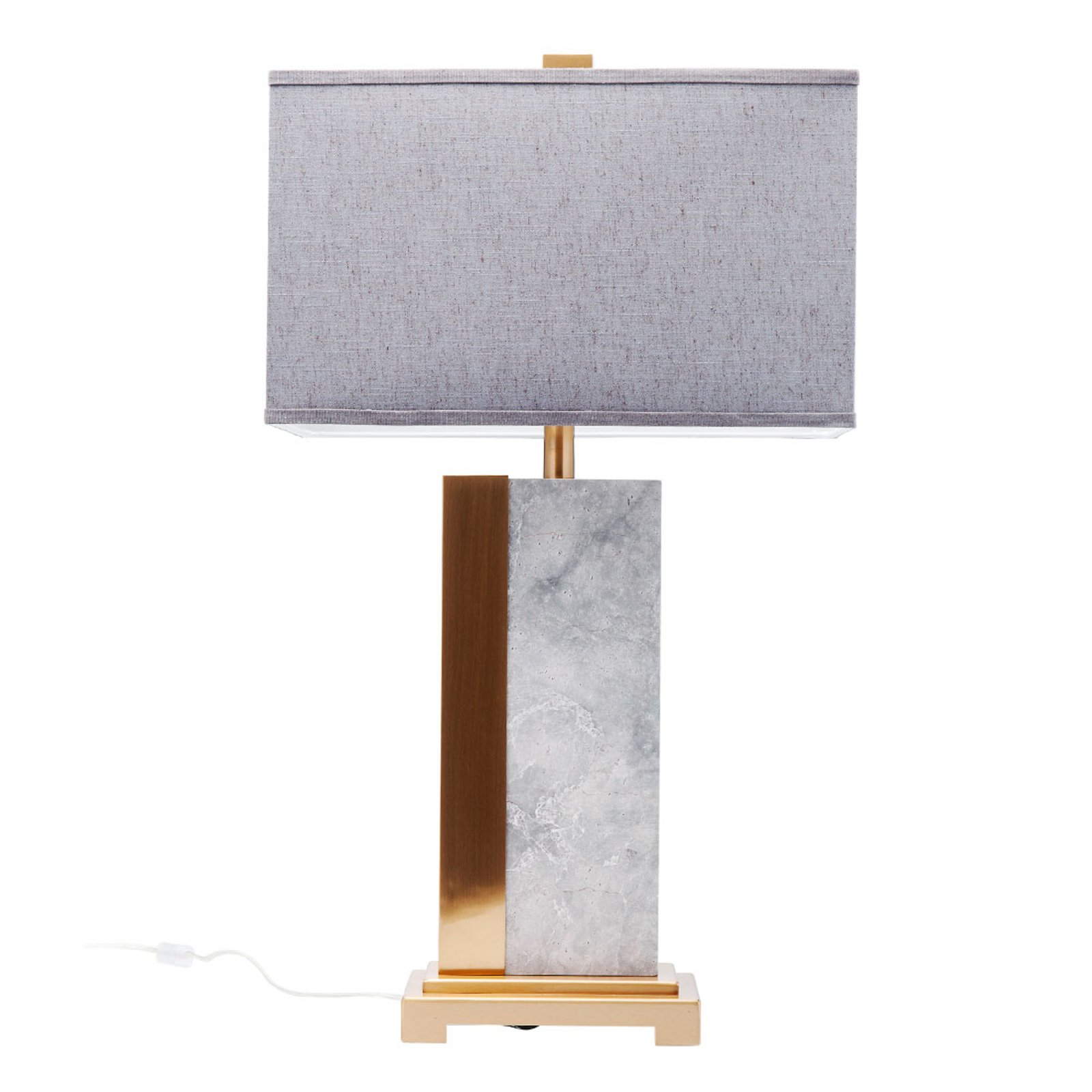 KARE Charleston Marble bordlampe grå | Lampegiganten.no Kare design lamper | Lampegiganten.no