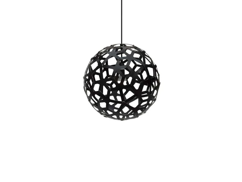 David Trubridge ltd - Coral Pendelleuchte Ø40 Schwarz 2 Seiten David Trubridge