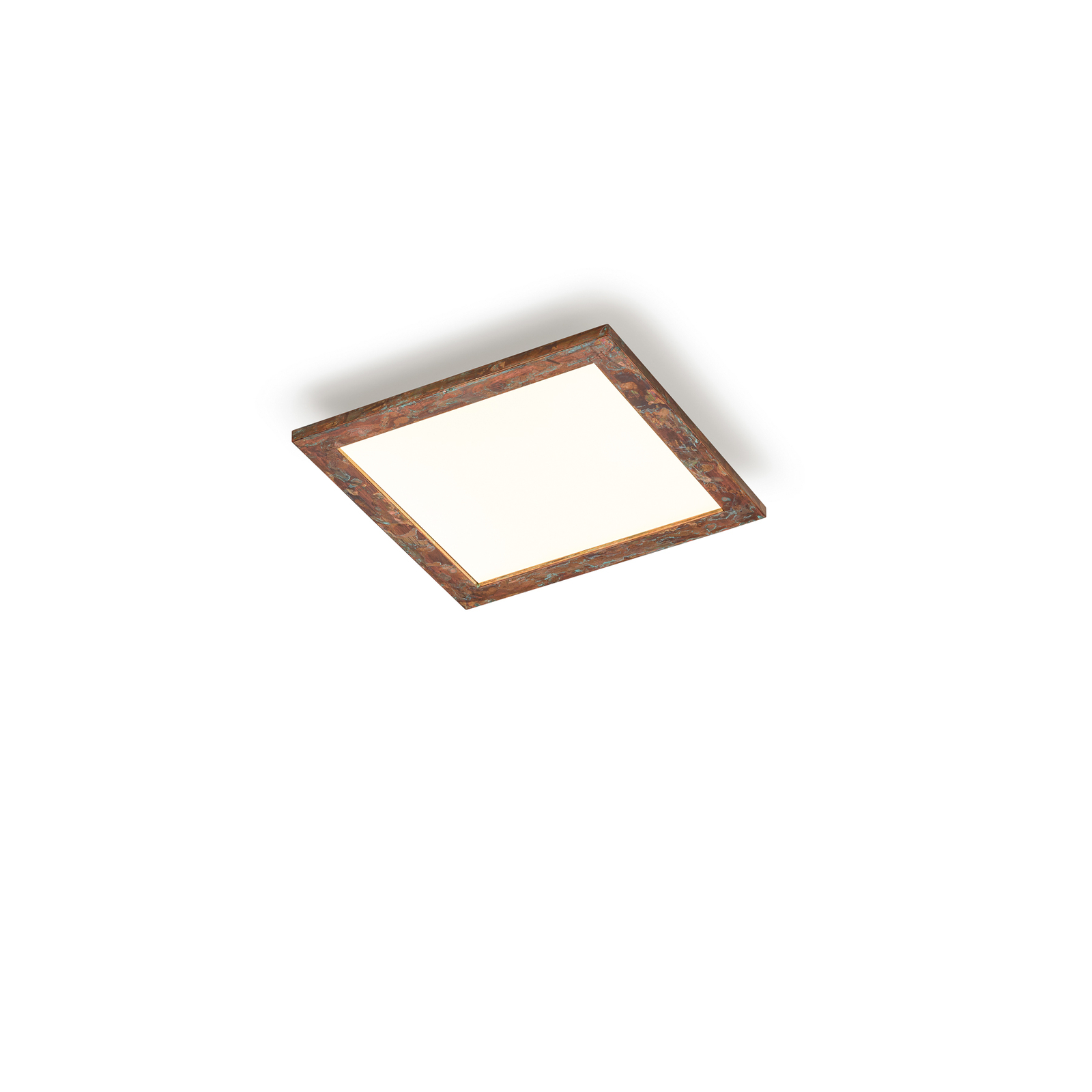 Quitani Panneau LED Aurinor, cuivre, 45 cm