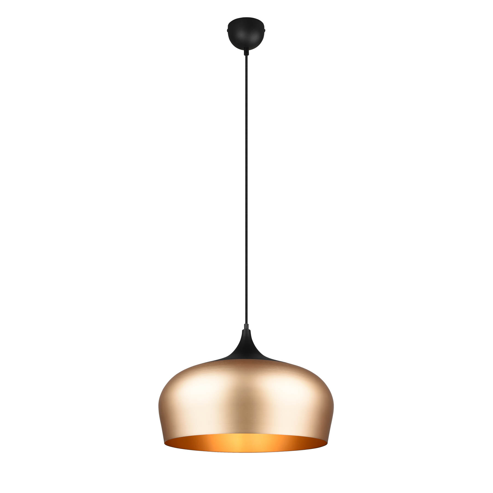 Lindby Zariva pendant light made of steel, 1-bulb