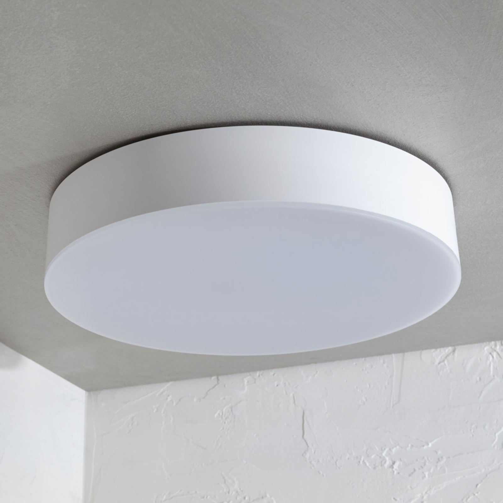 LED-Außendeckenlampe Lahja, IP65, weiß