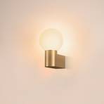 SLV Varyt væglampe til badeværelset, messingfarvet, aluminium