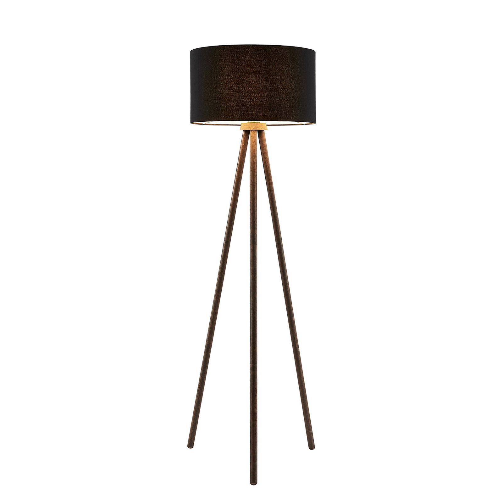 Majken Podna lampa tamno Siva/Crna - Lindby