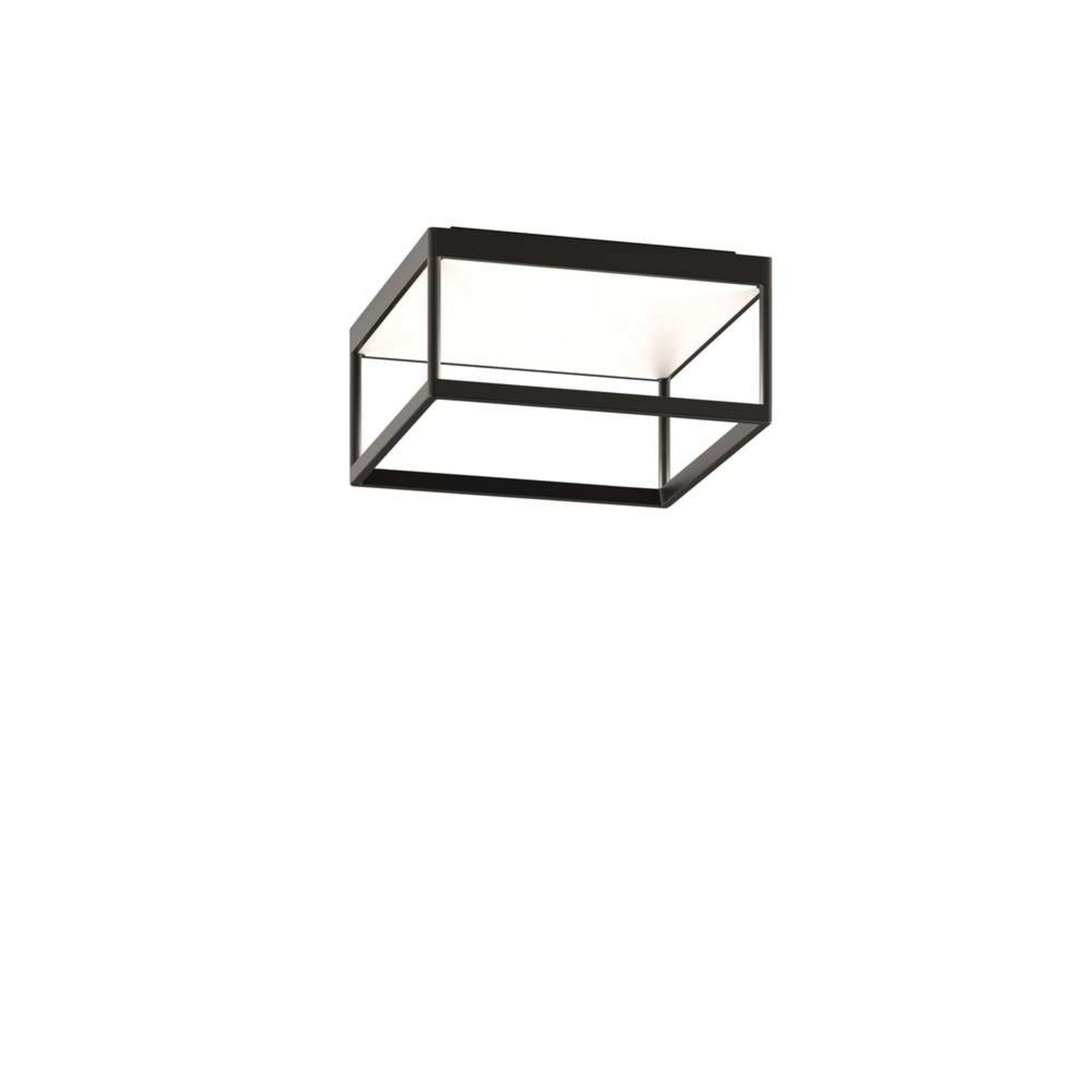 Plafonnier Reflex 2 LED, noir/blanc - Serien.lighting