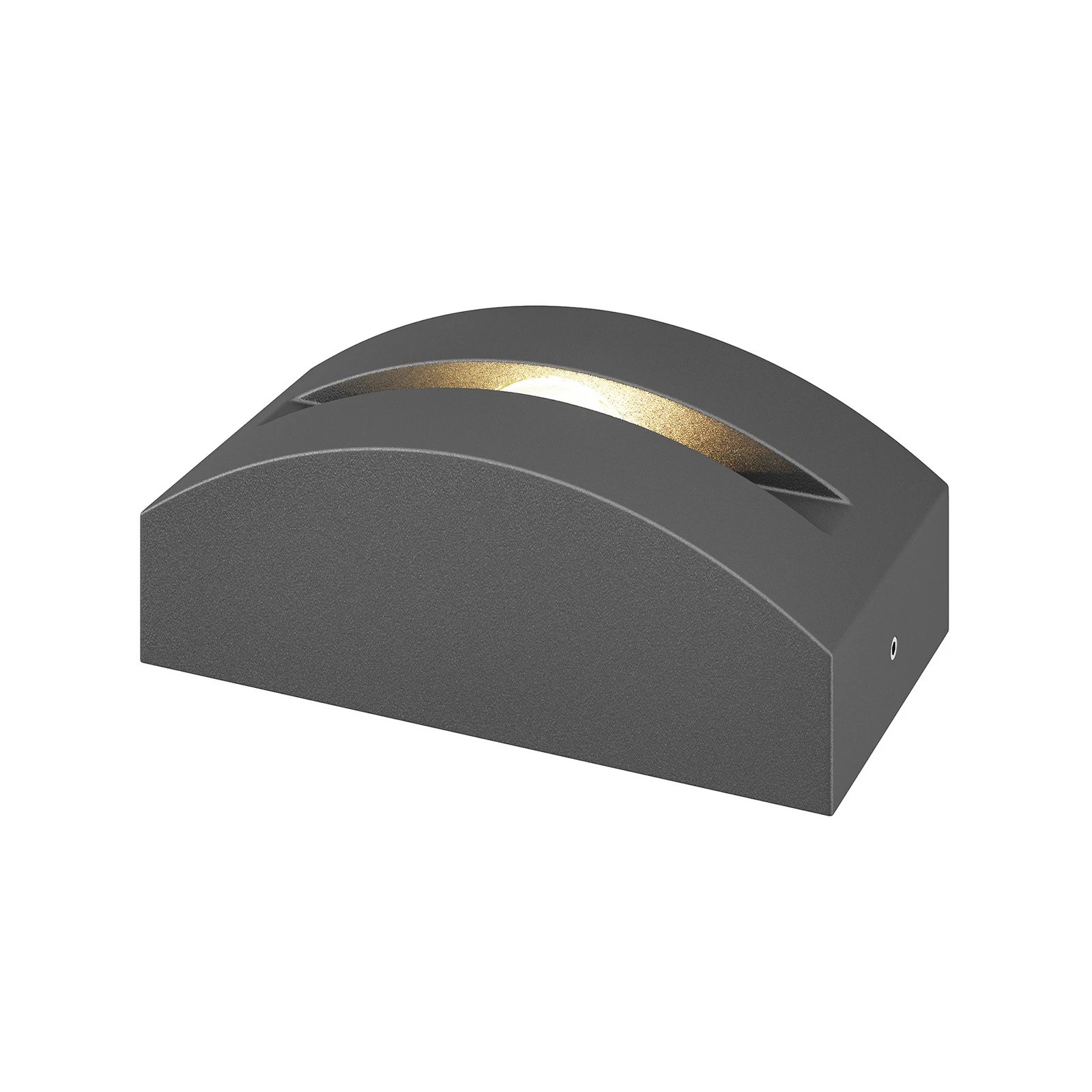 Marka LED-utomhuslampa, mörkgrå aluminium