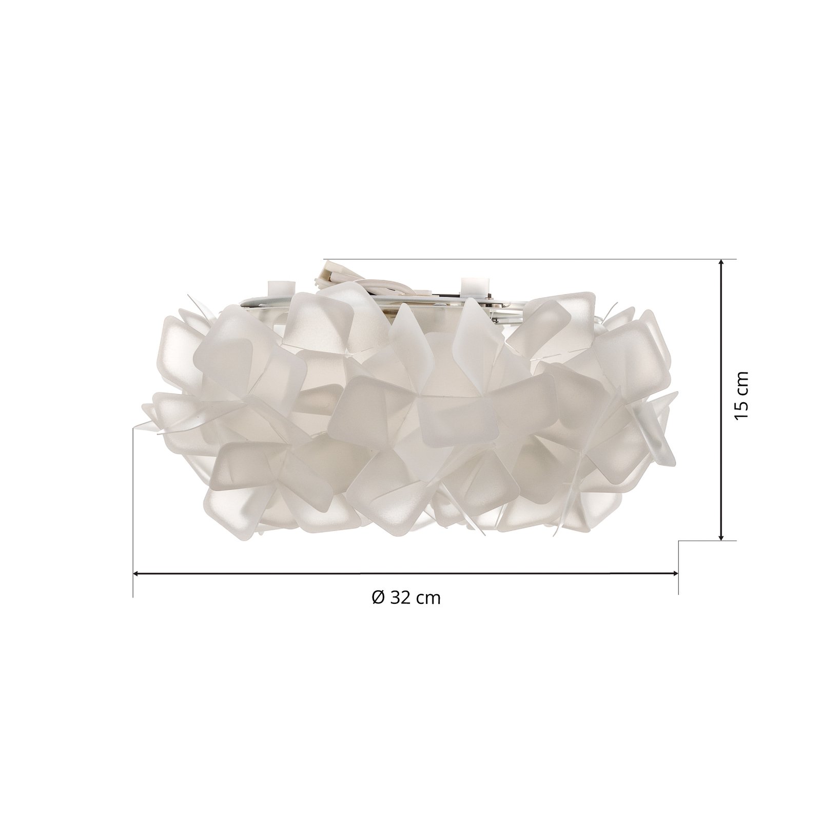 Clizia Taklampe/Vegglampe Mini Hvit - SLAMP