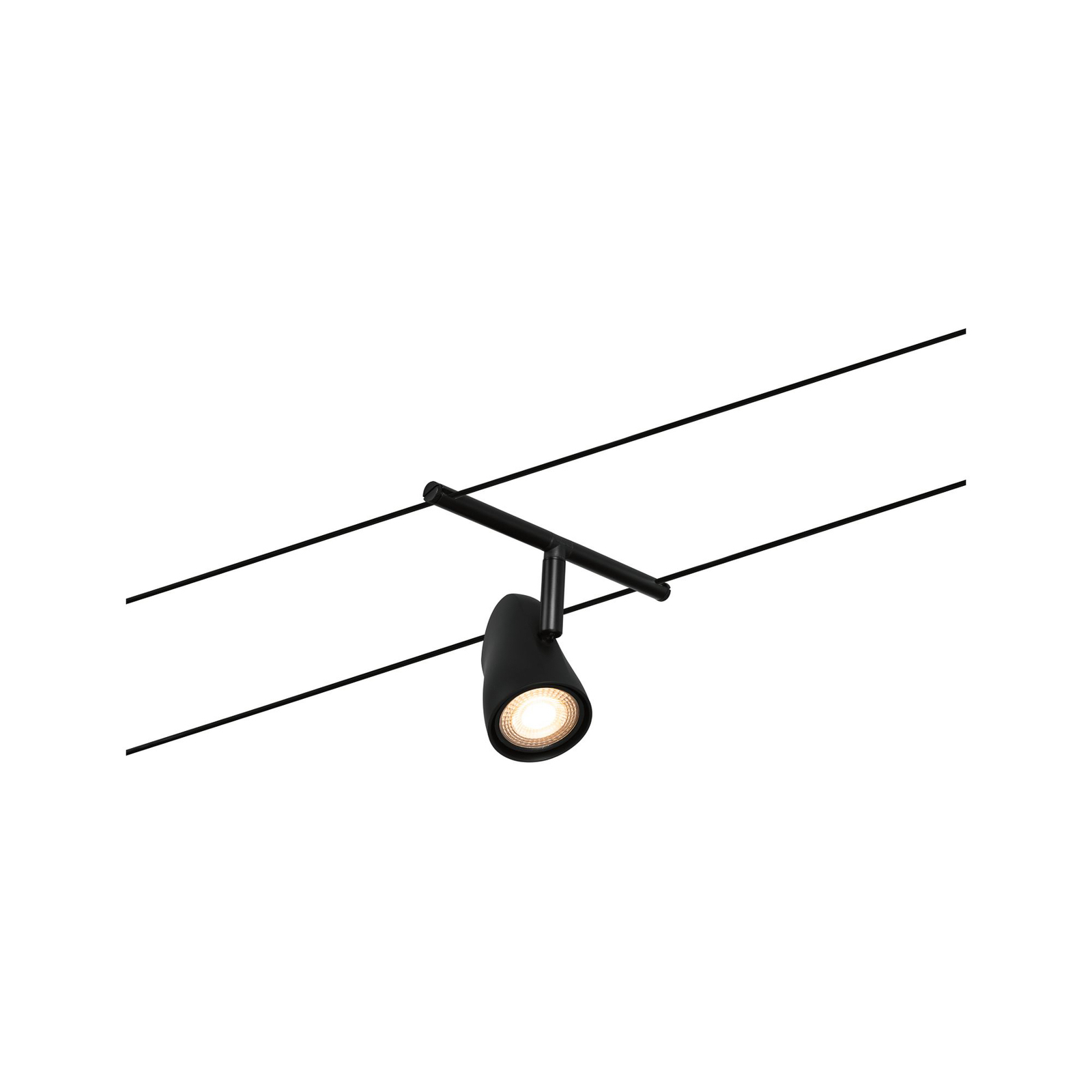 Paulmann Cup cable lighting basic 5-bulb black