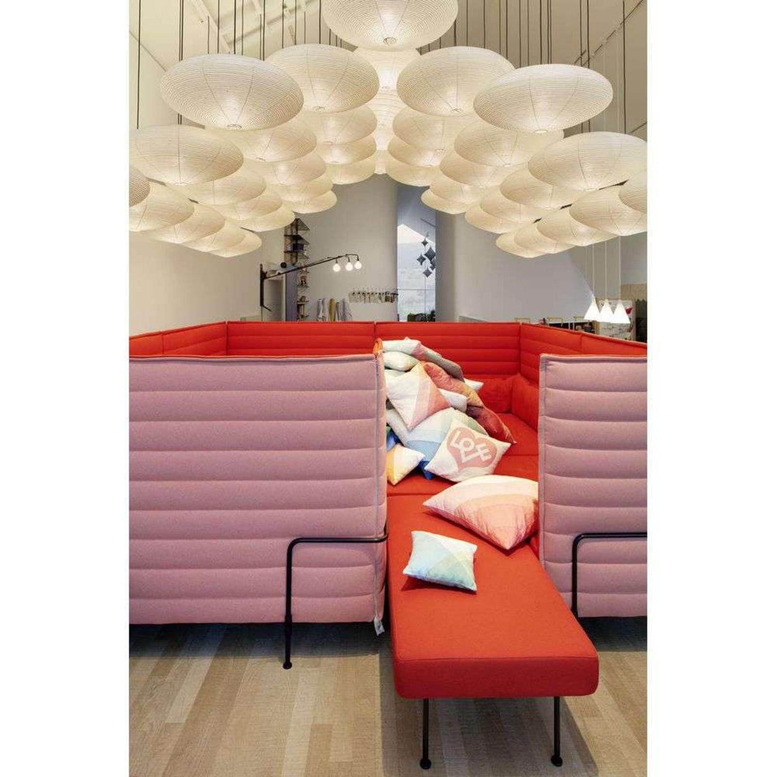Akari 26A Taklampa Vitra - Vardagsrum - Papper / papp