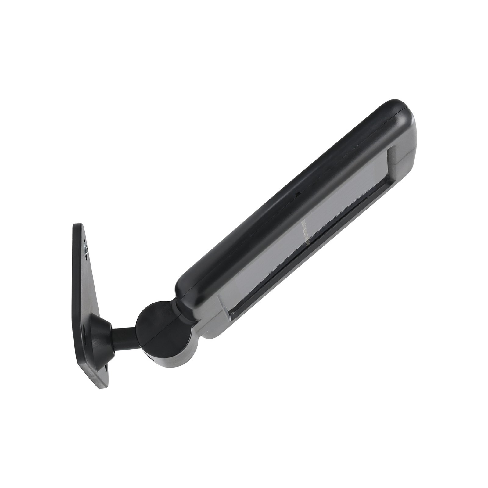 Lampada solare LED Casabas con sensore, nera