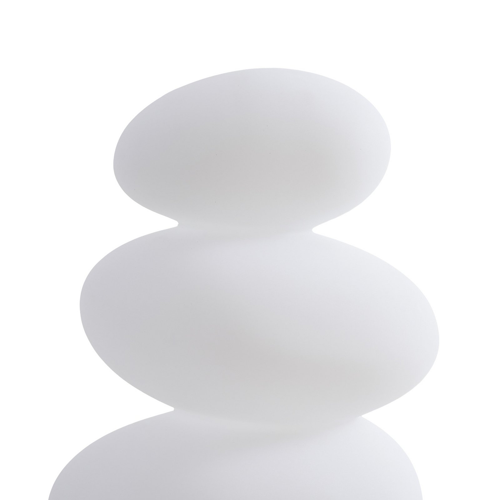 Lampe de terrasse LED Lucande Soriel, blanche, 72 cm, stepdim, IP54