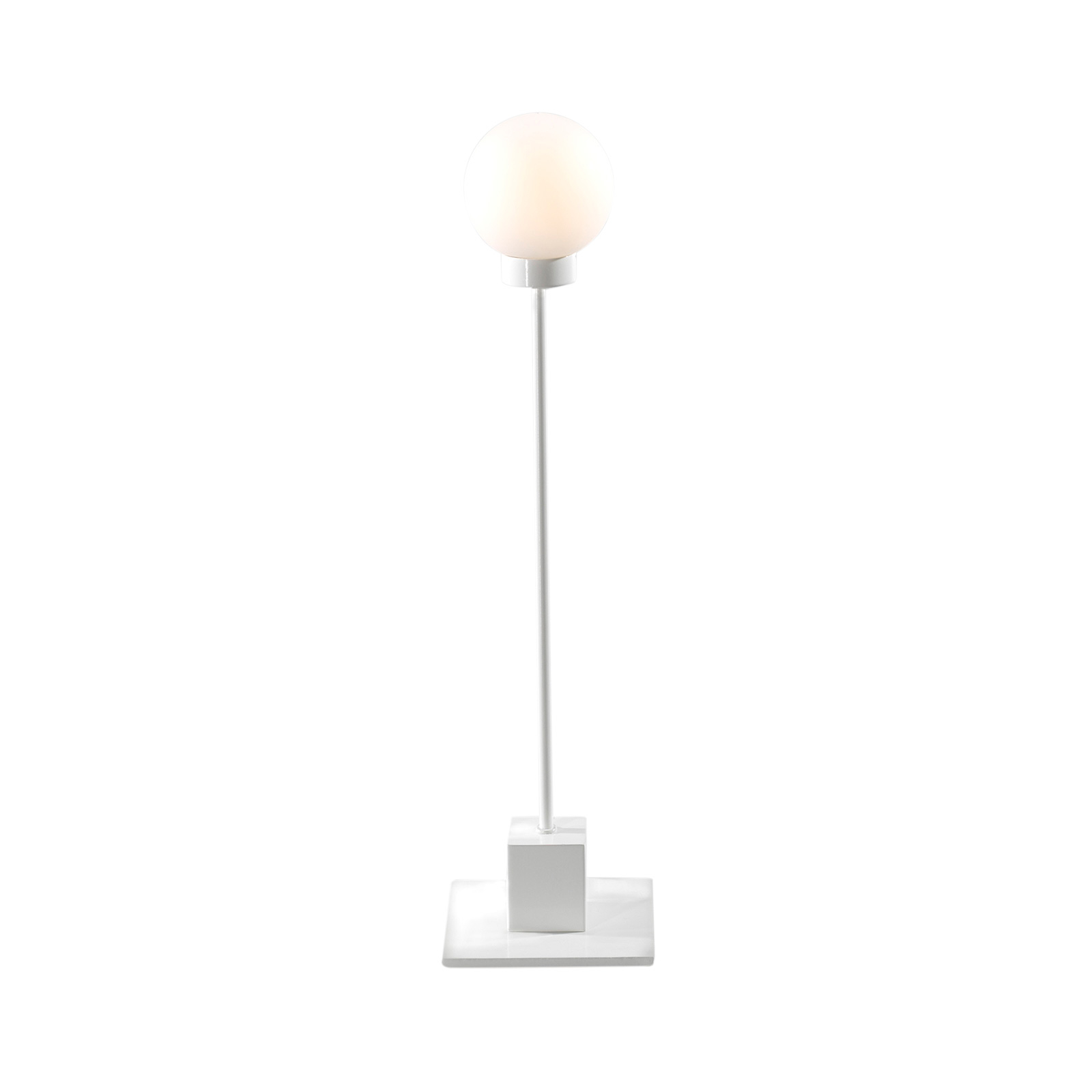 Northern Snowball tafellamp, wit