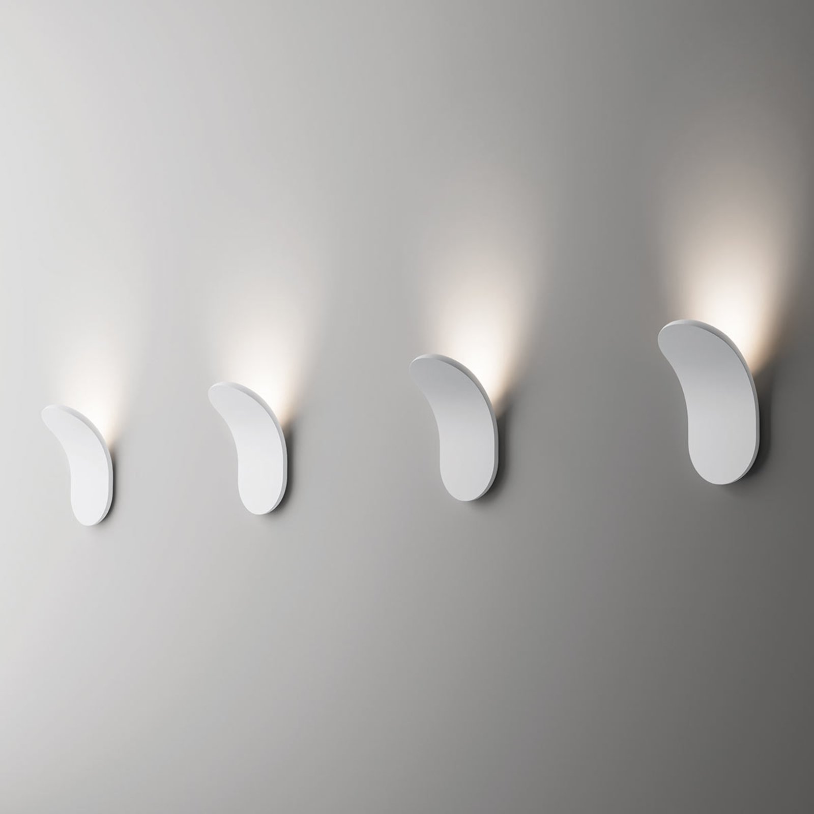 Axolight Lik LED wall light white