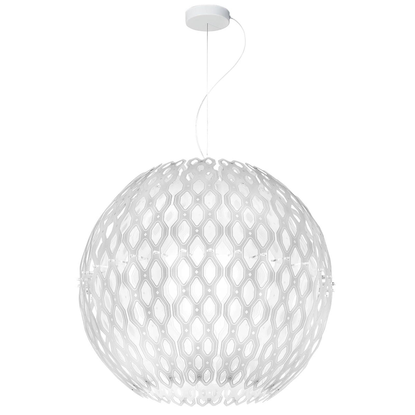 Slamp Charlotte Globe lámpara colgante en blanco