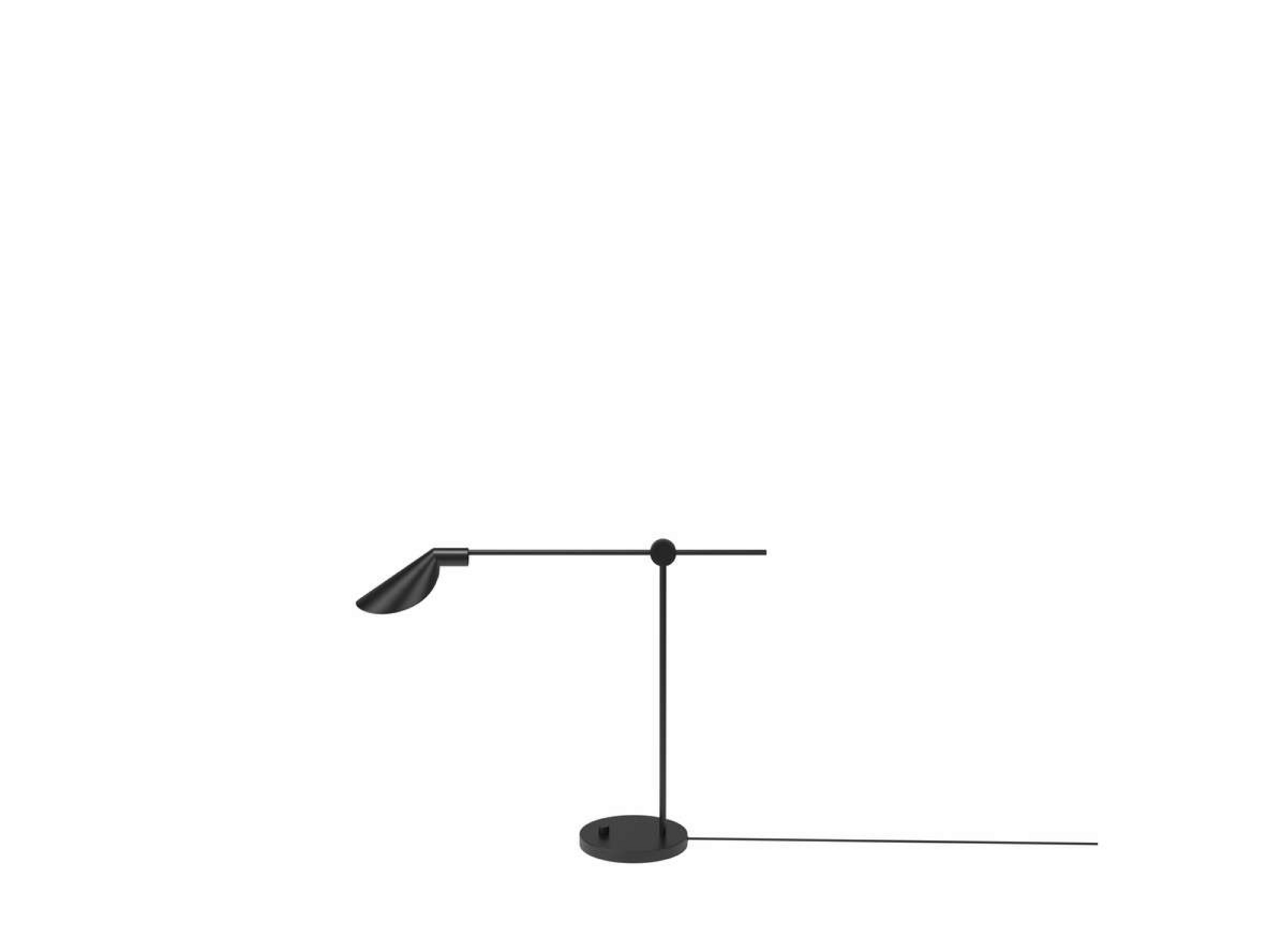 MS Series MS021 Lampe de Table Black PVD - Fritz Hansen