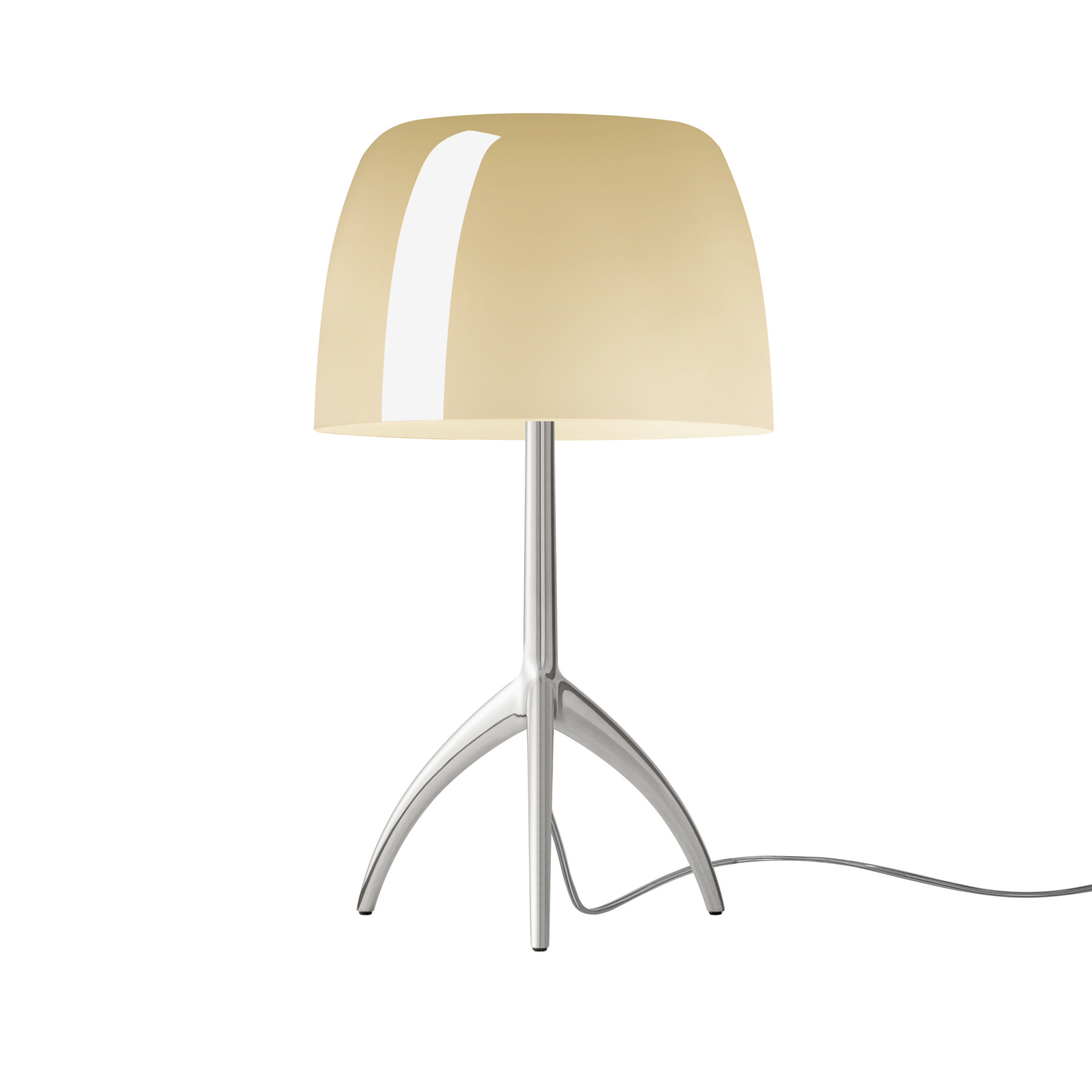 Foscarini Lumiere piccola αλουμίνιο/κρέμα dimmable