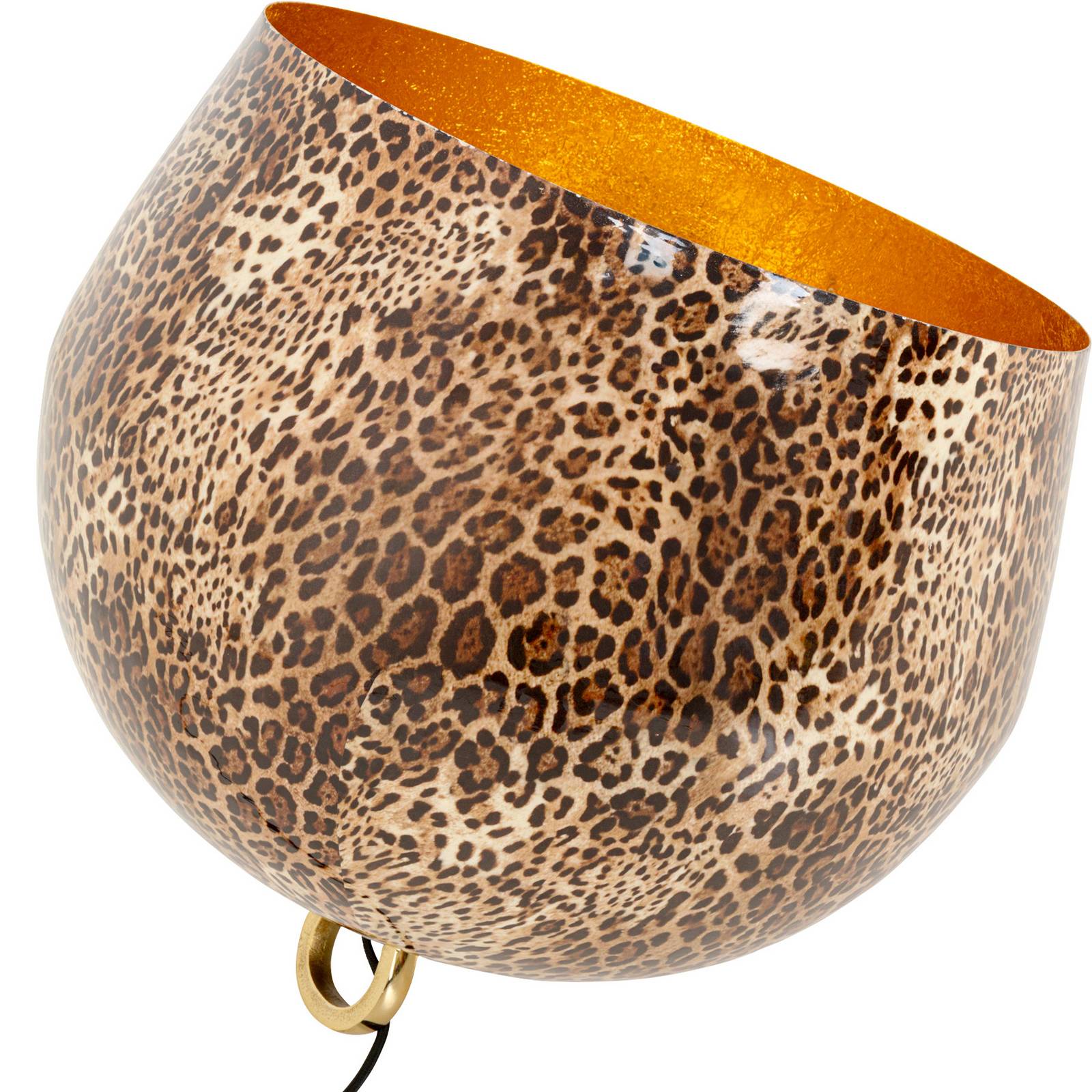 Lampa stojąca KARE All, brązowa, stal, Ø 35 cm, E27