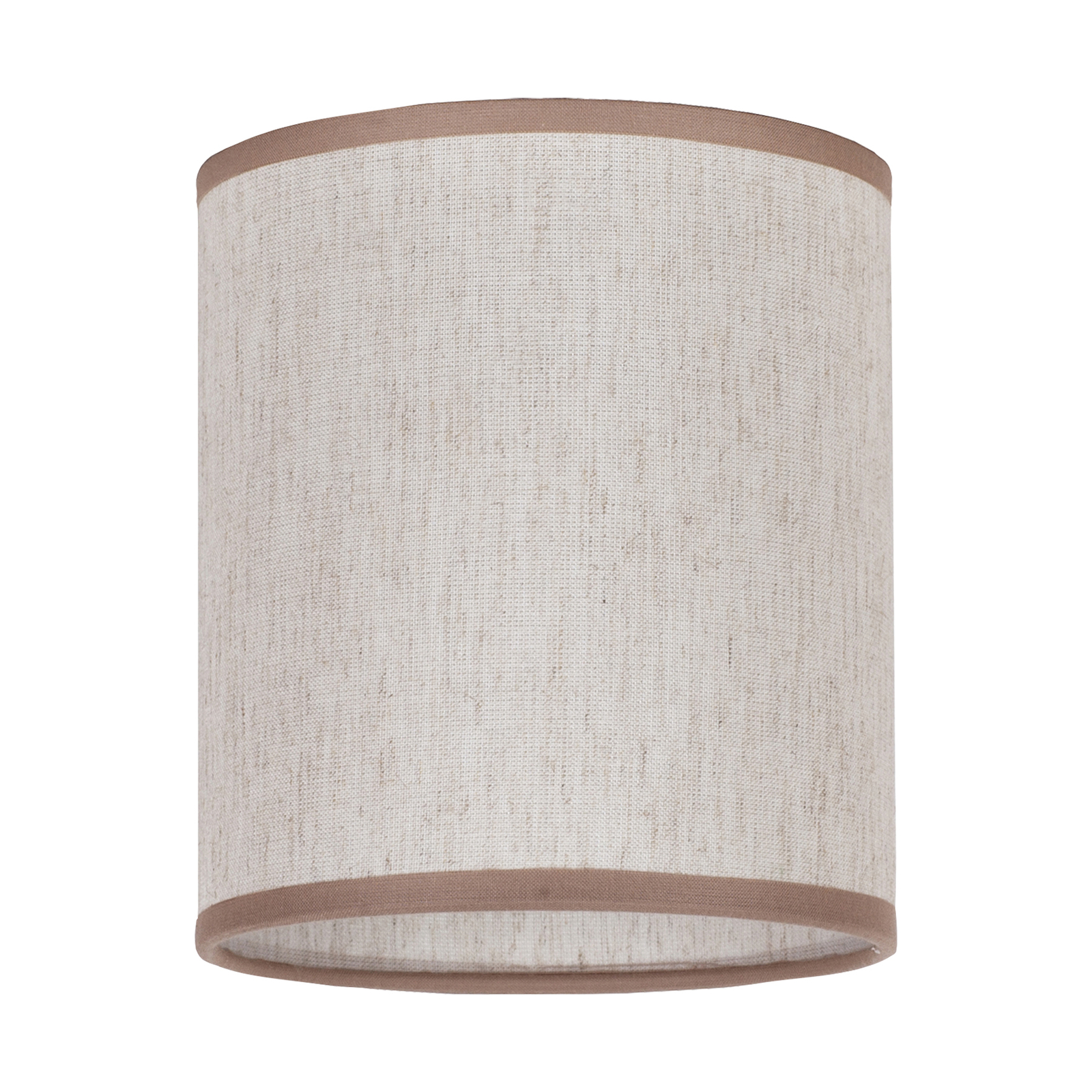 Lampeskjerm Roller ecru/beige Ø 13 cm høyde 15 cm