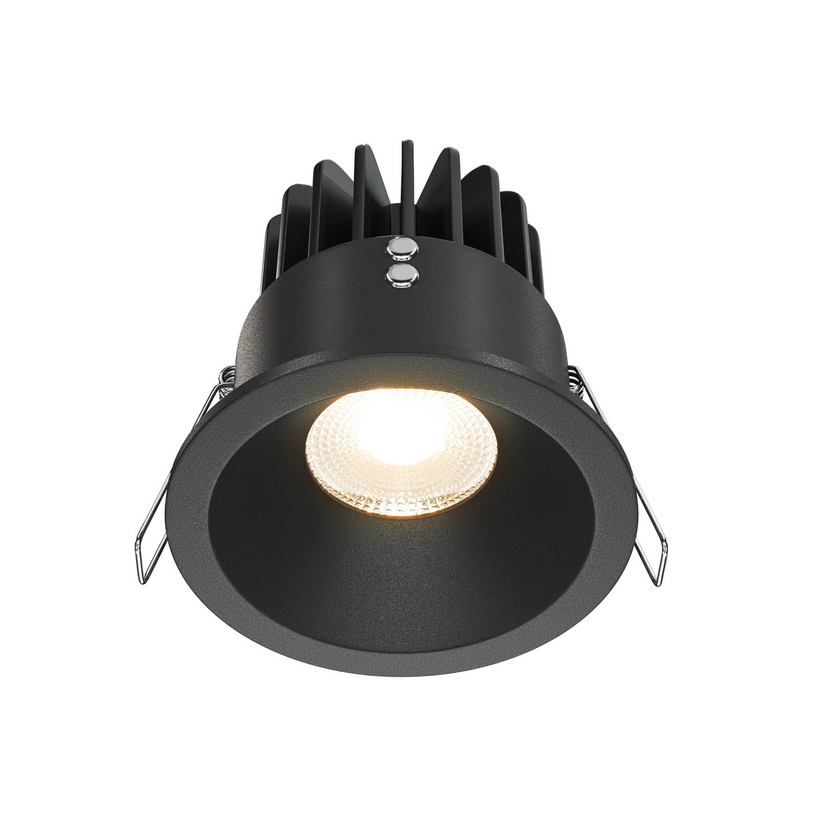 Zoom Dimmbares Einbau-Downlight Schwarz 3000K IP65 - Maytoni