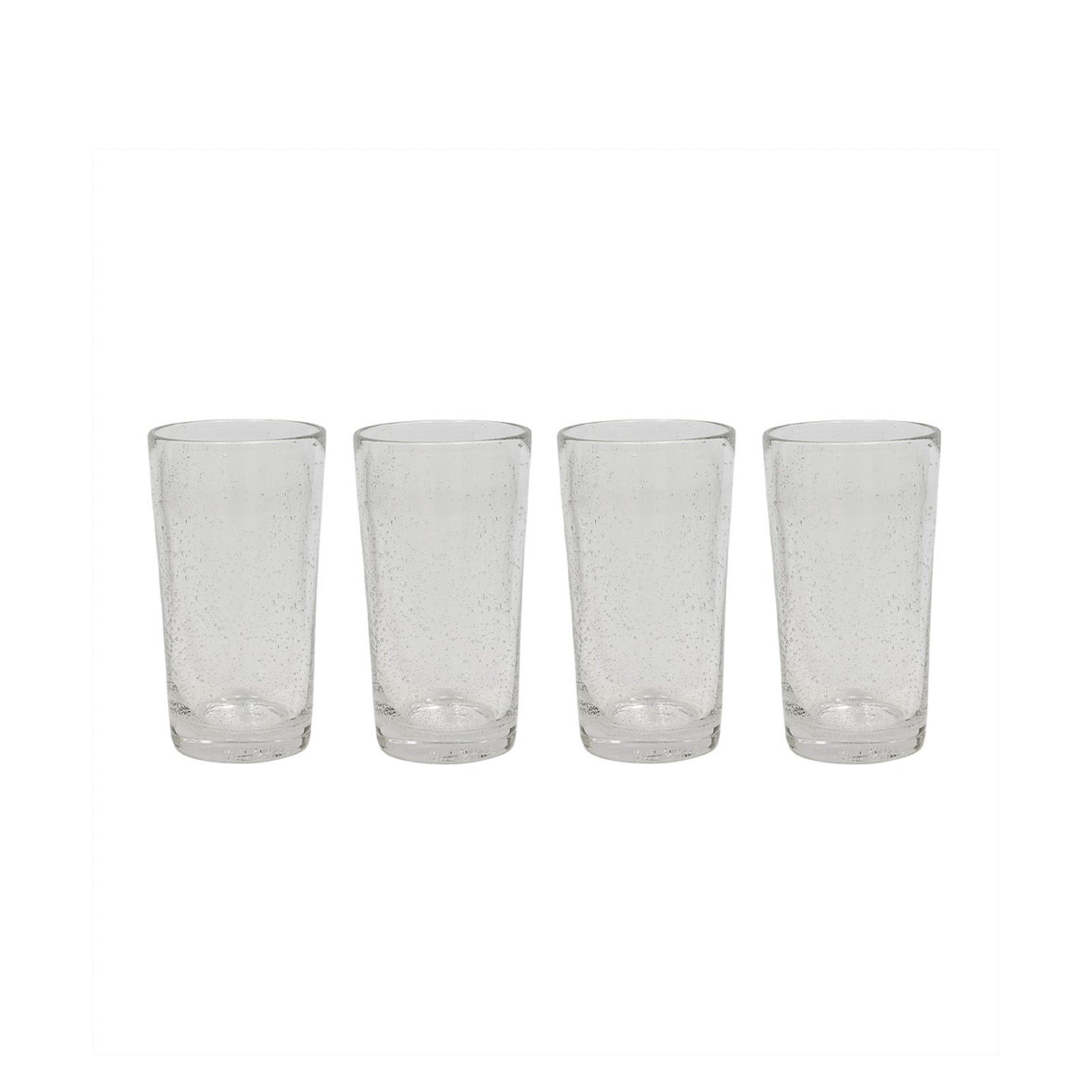Copo Highball Kuki, transparente, conjunto de 4, 14 cm - OYOY Living Design