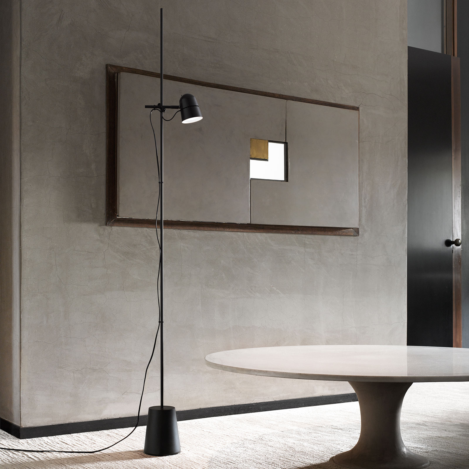 Counterbalance Piantana Nero - Luceplan