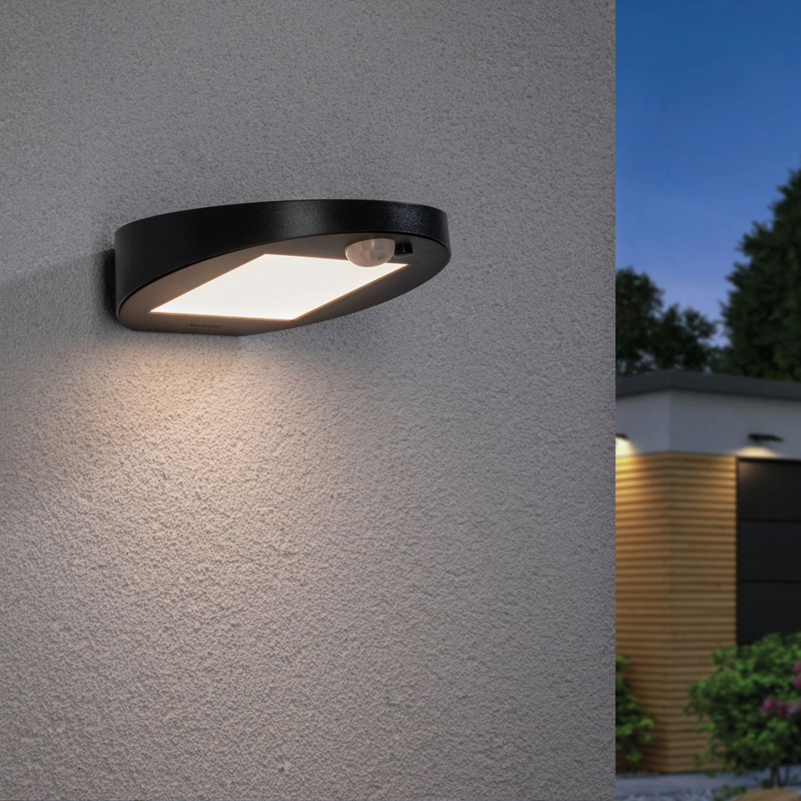 Paulmann LED-Solar-Außenwandleuchte Ryse
