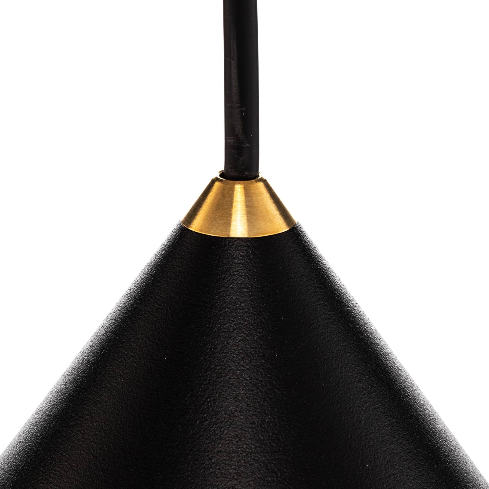 Lampa wisząca Zenith M, czarna, Ø 35 cm