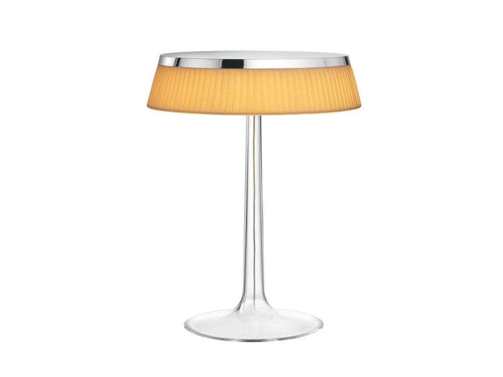 Bon Jour T Stolová Lampa Chrome/Soft - Flos