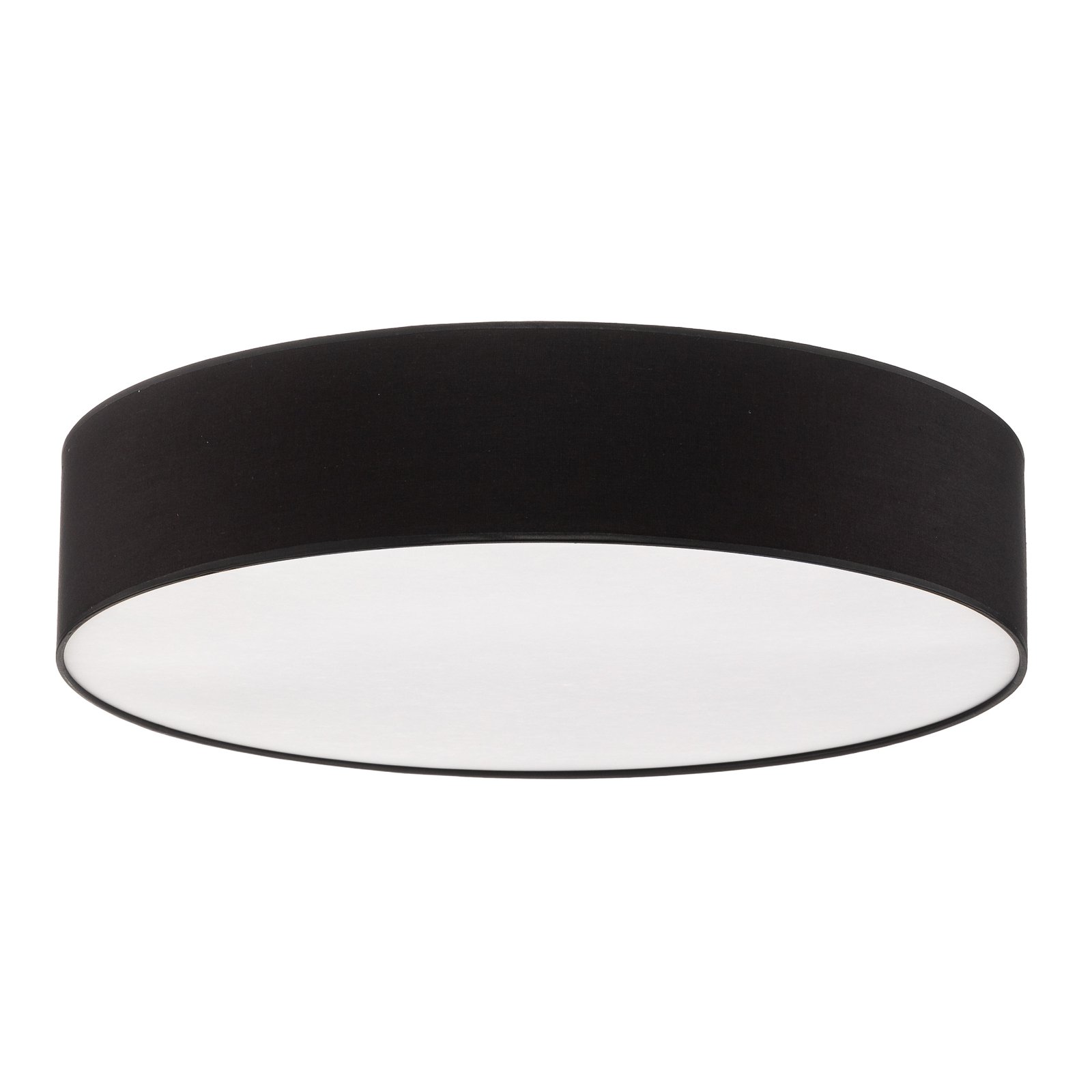 Rondo ceiling light, dark grey Ø 60cm