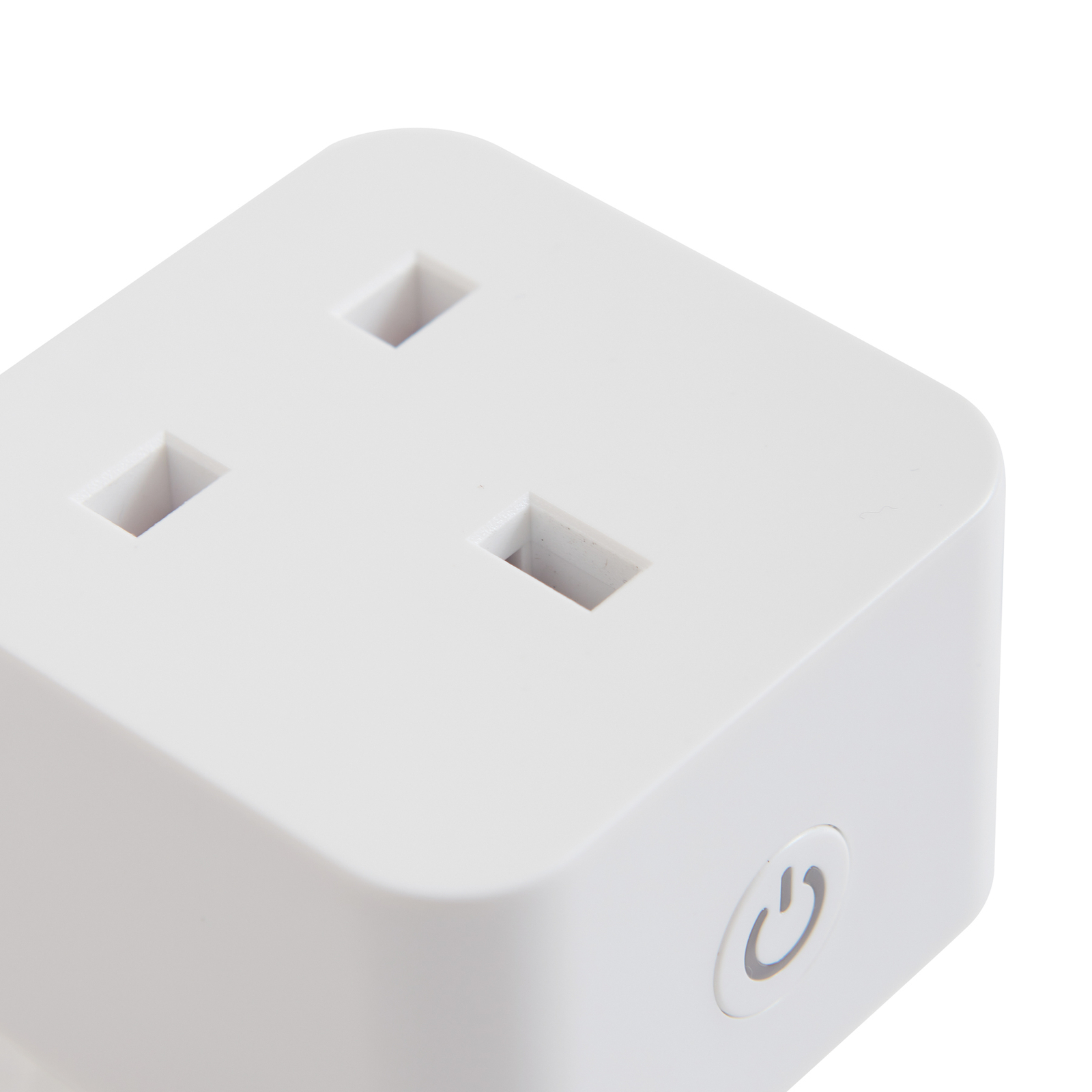 Prios Smart Plug Lykka, UK, Bluetooth, WiFi, Tuya, white