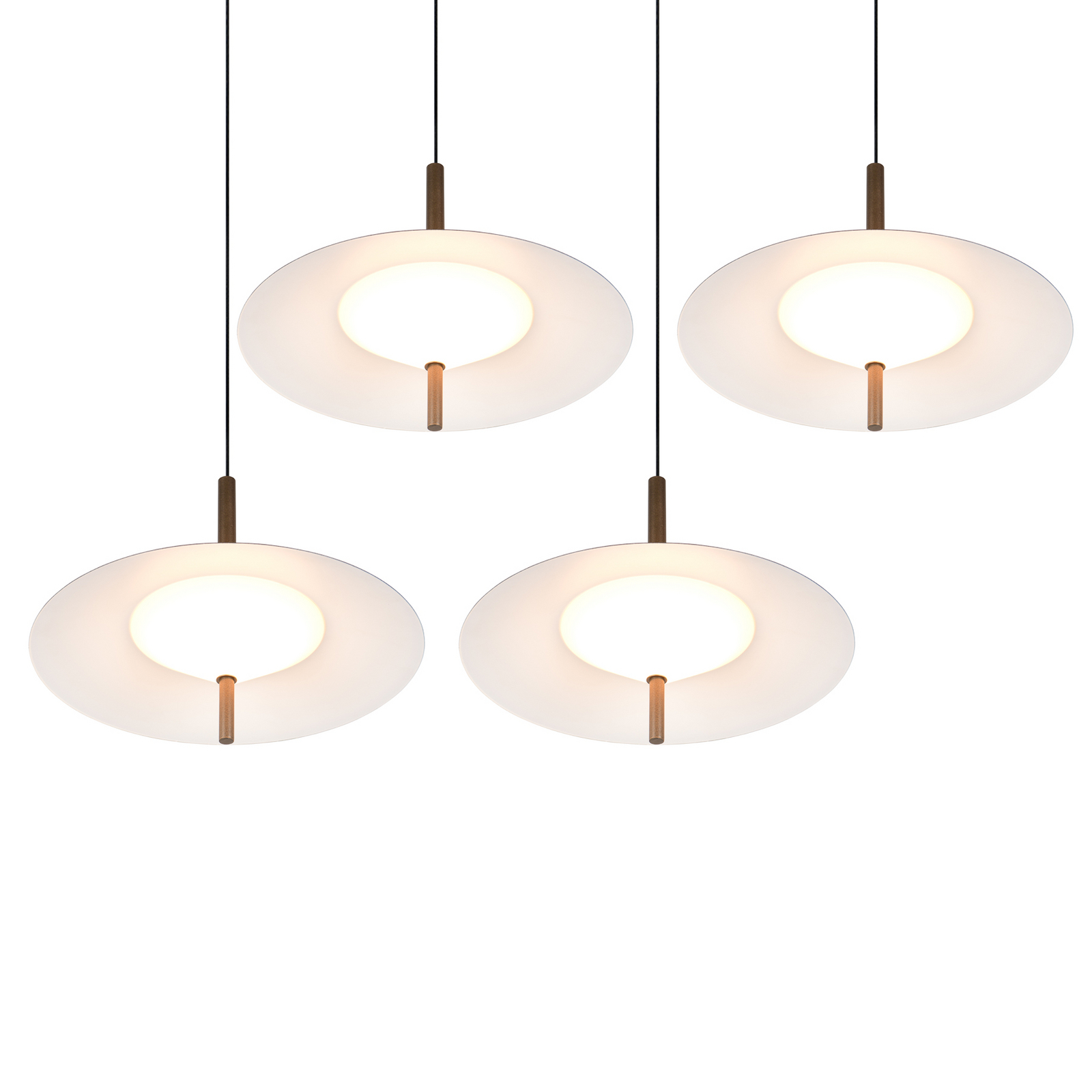 LED piekaramā lampa „Amalo“, platīna krāsā, garums 146 cm, CCT, 4 spuldzes. LED piekaramā lampa „Amalo“, platīna krāsā, garums 146 cm, CCT, 4 spuldzes.