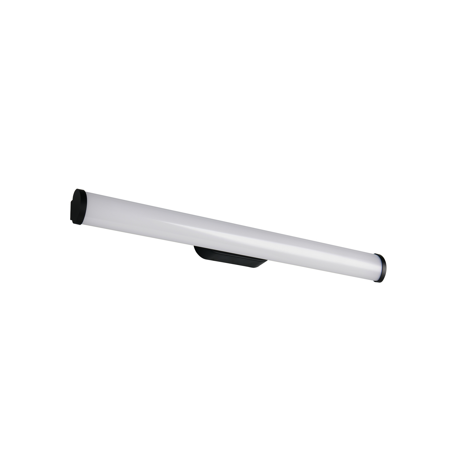 LED sienas lampa „Ernesto“, melna, platums 60 cm, 3 000 K, IP44