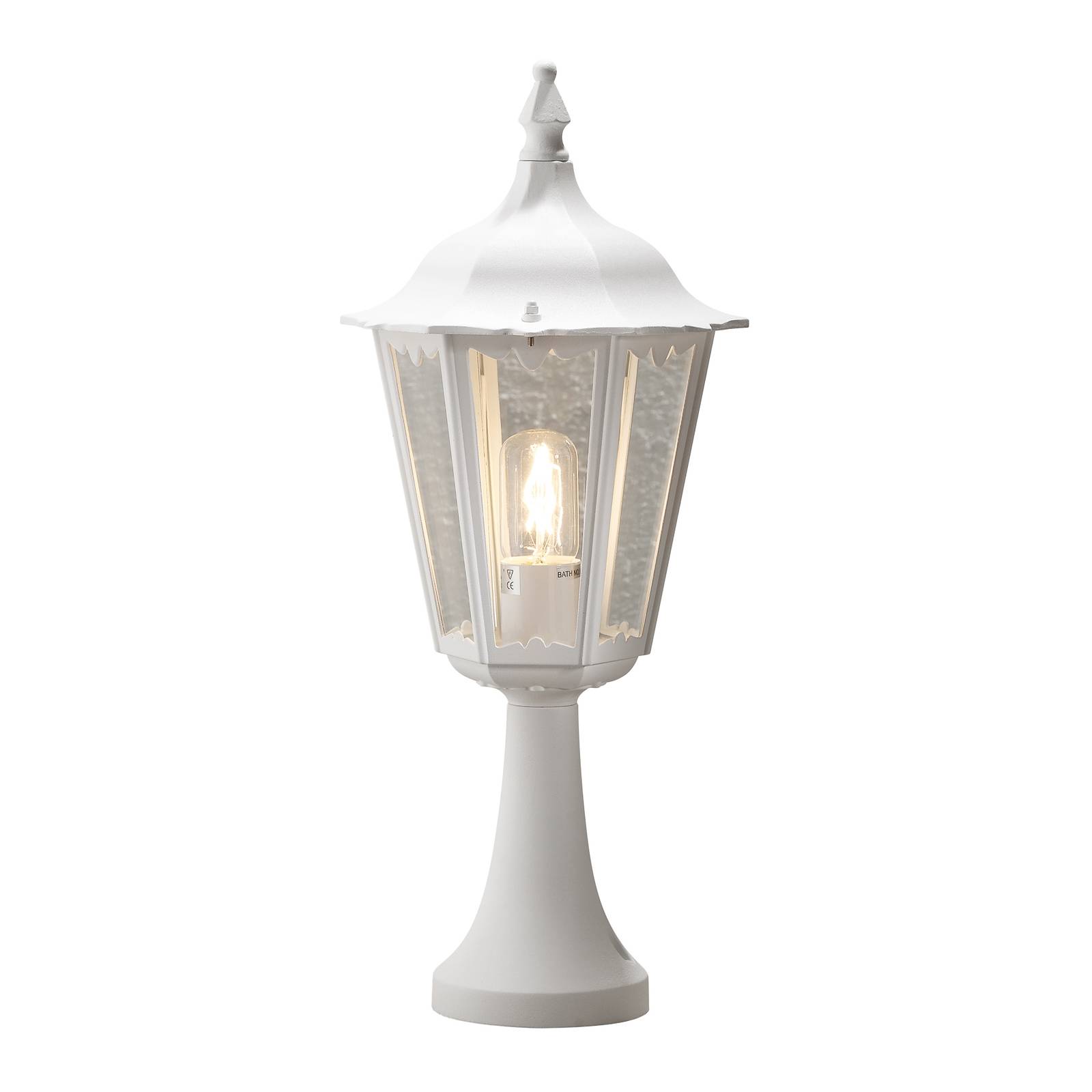 Konstsmide Sokkellampe Firenze hvit