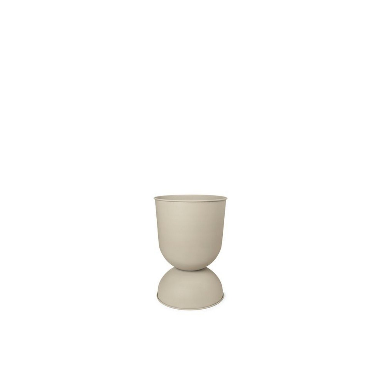 Hourglass Pot Small Cashmere - ferm LIVING