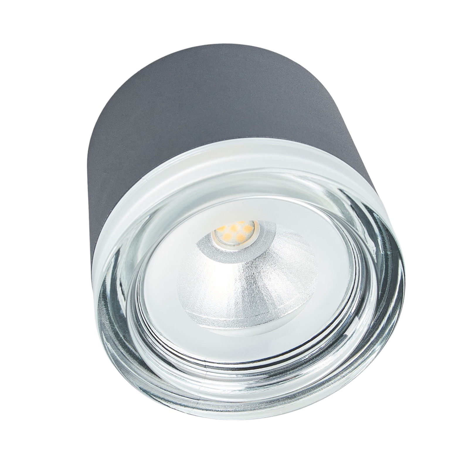 BEGA 66056K3 lampa sufitowa zewnętrzna grafit 62°