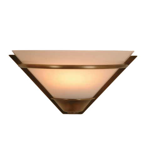 Menzel Anno 1900 Wandfluter mit Opalglasschirm