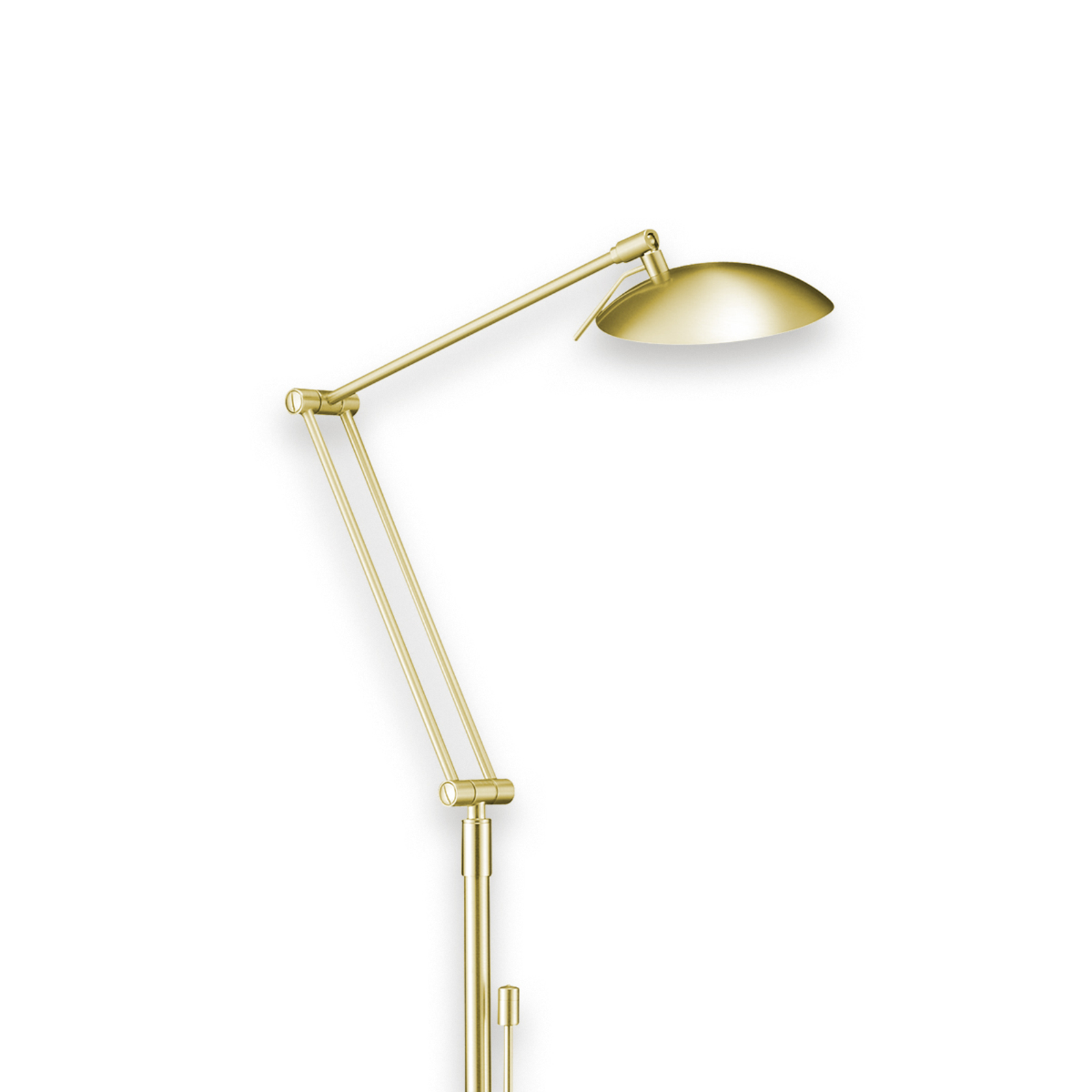 Curl LED floor lamp adjustable