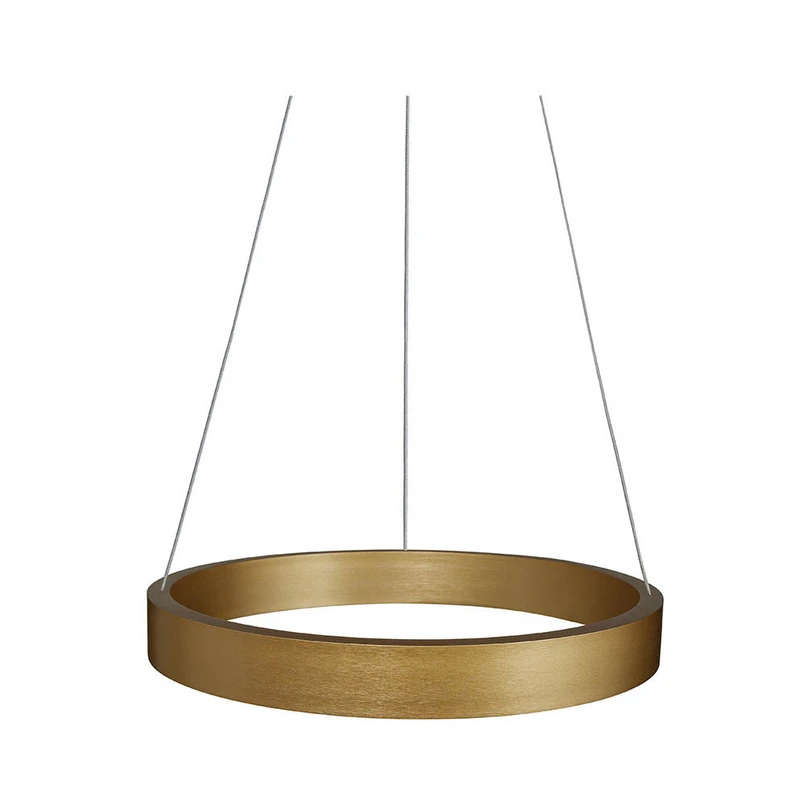 ANTIDARK – Gloria LED Pendelleuchte Ø40 Down Brass