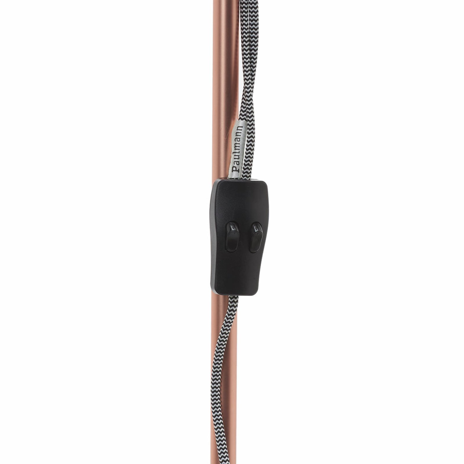 Haldar Floor Lamp White/Copper - Paulmann