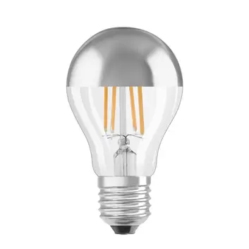 OSRAM Ampoule LED Dimmable Blanc Chaud E27 230V 6,5W(=60W) 806lm 2700°K  Standard - DiscountElec